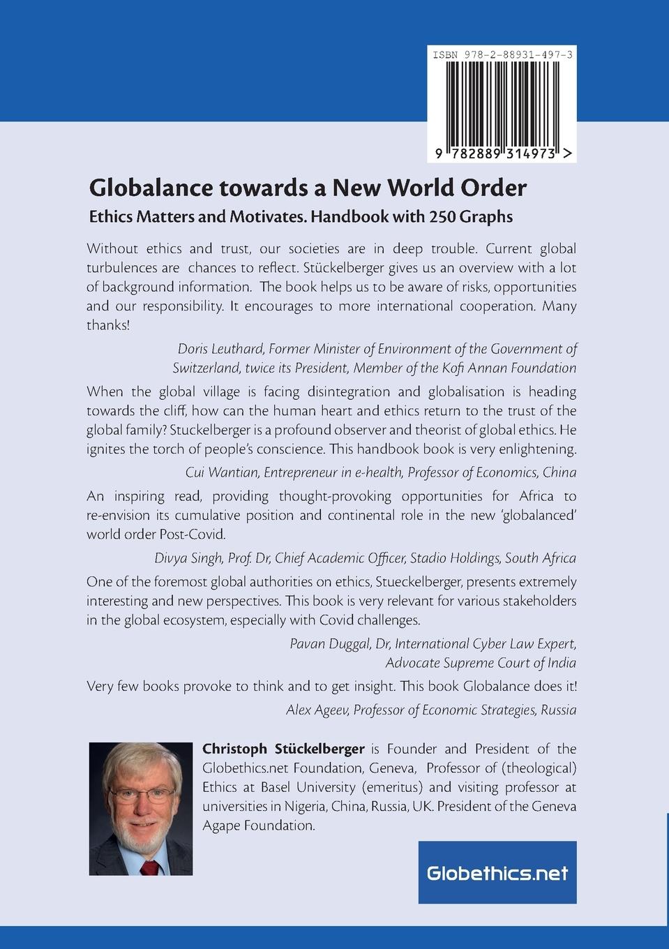 Rückseitencover Globalance towards a New World Order