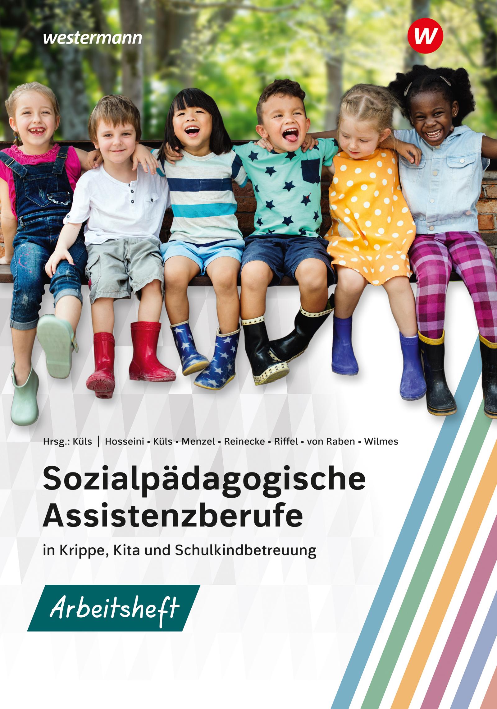 Vorderes Coverbild Sozialpädagogische Assistenzberufe in Krippe, Kita und Schulkindbetreuung. Arbeitsheft 1