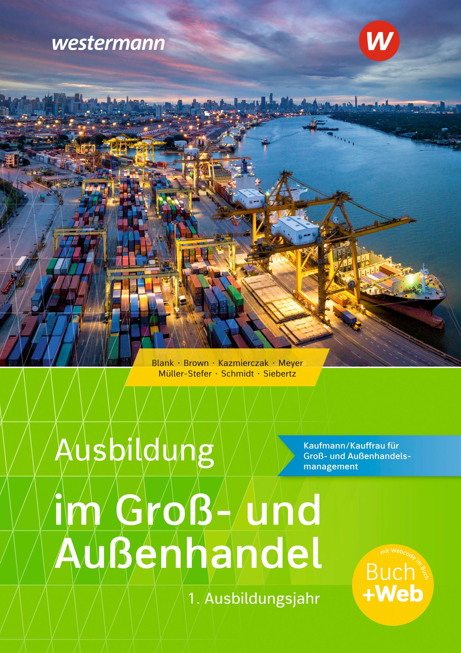 Vorderes Coverbild Ausbildung im Groß- und Außenhandel 1. Ausbildungsjahr. Schulbuch