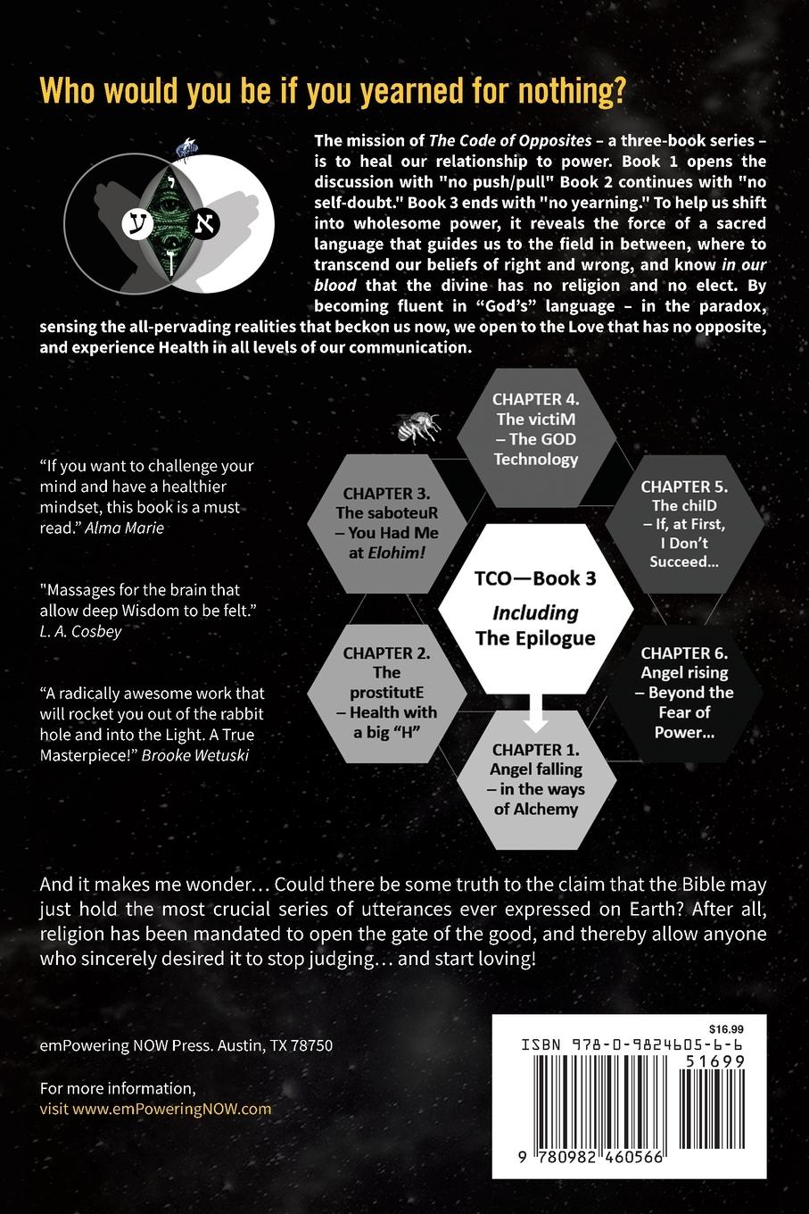 Rückseitencover The Code of Opposites-Book 3