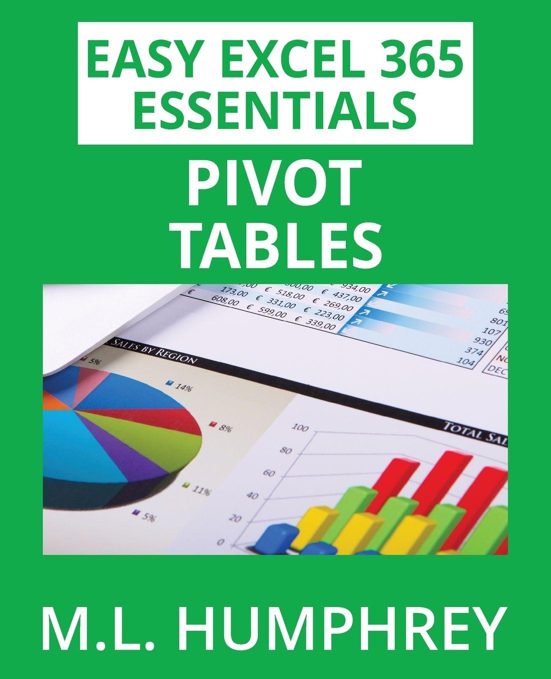 Vorderes Coverbild Excel 365 Pivot Tables