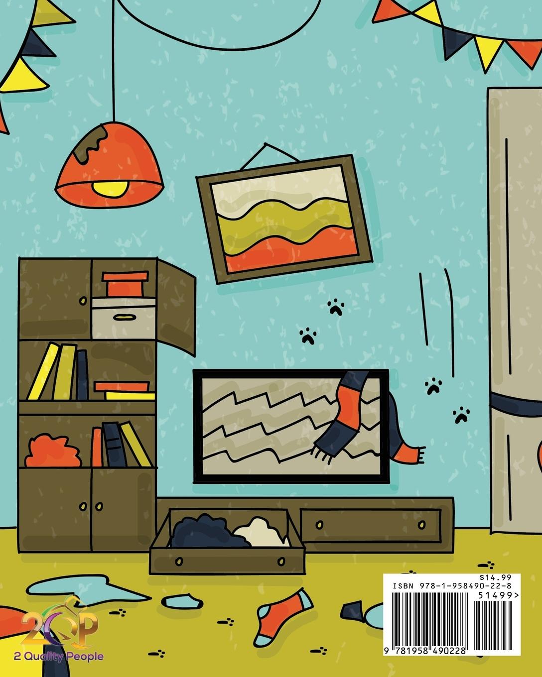 Rückseitencover ¡No, Fluffy! ¡No! (Spanish Edition)