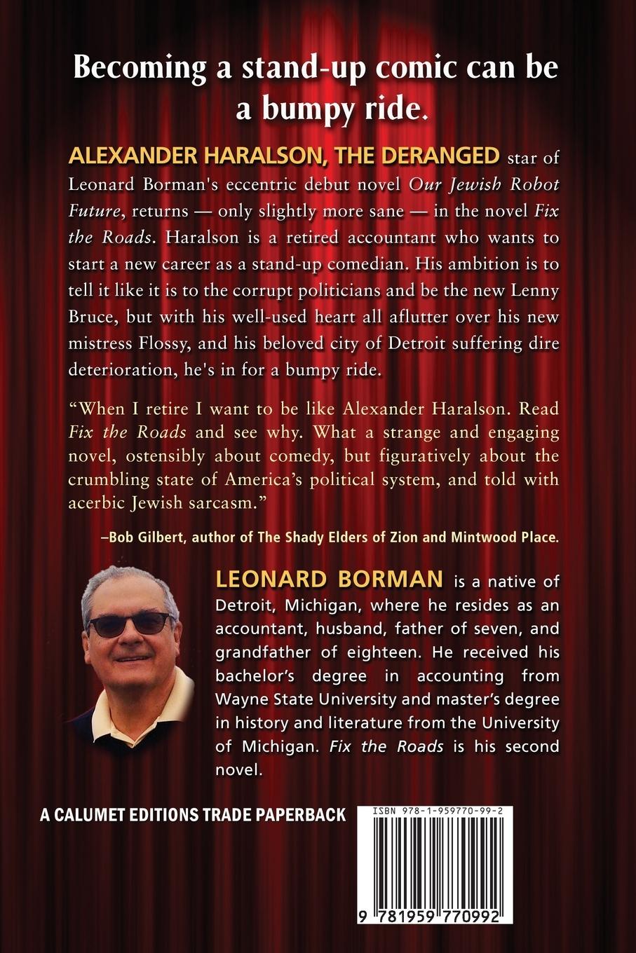 Rückseitencover Fix the Roads