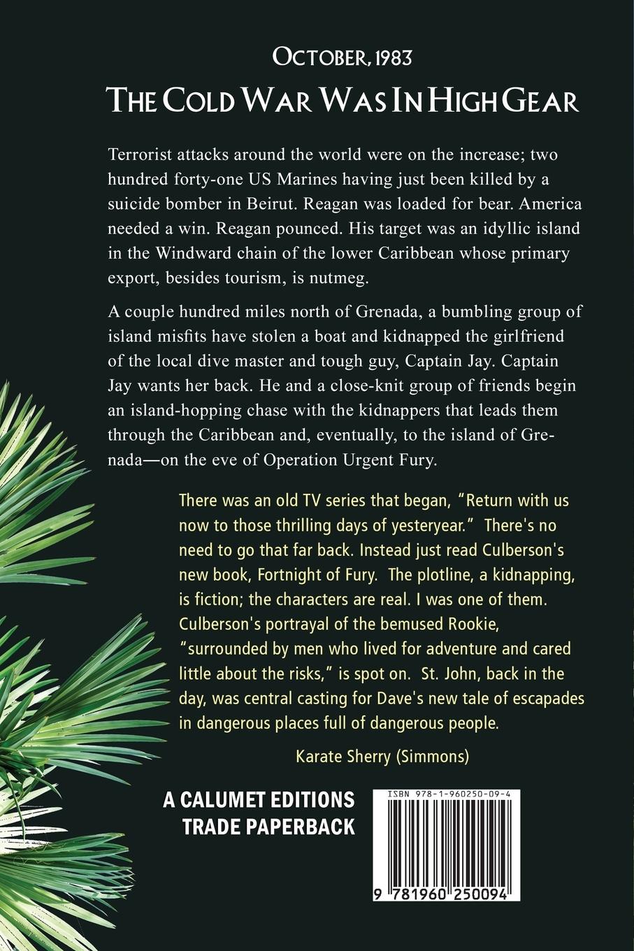 Rückseitencover A Fortnight of Fury