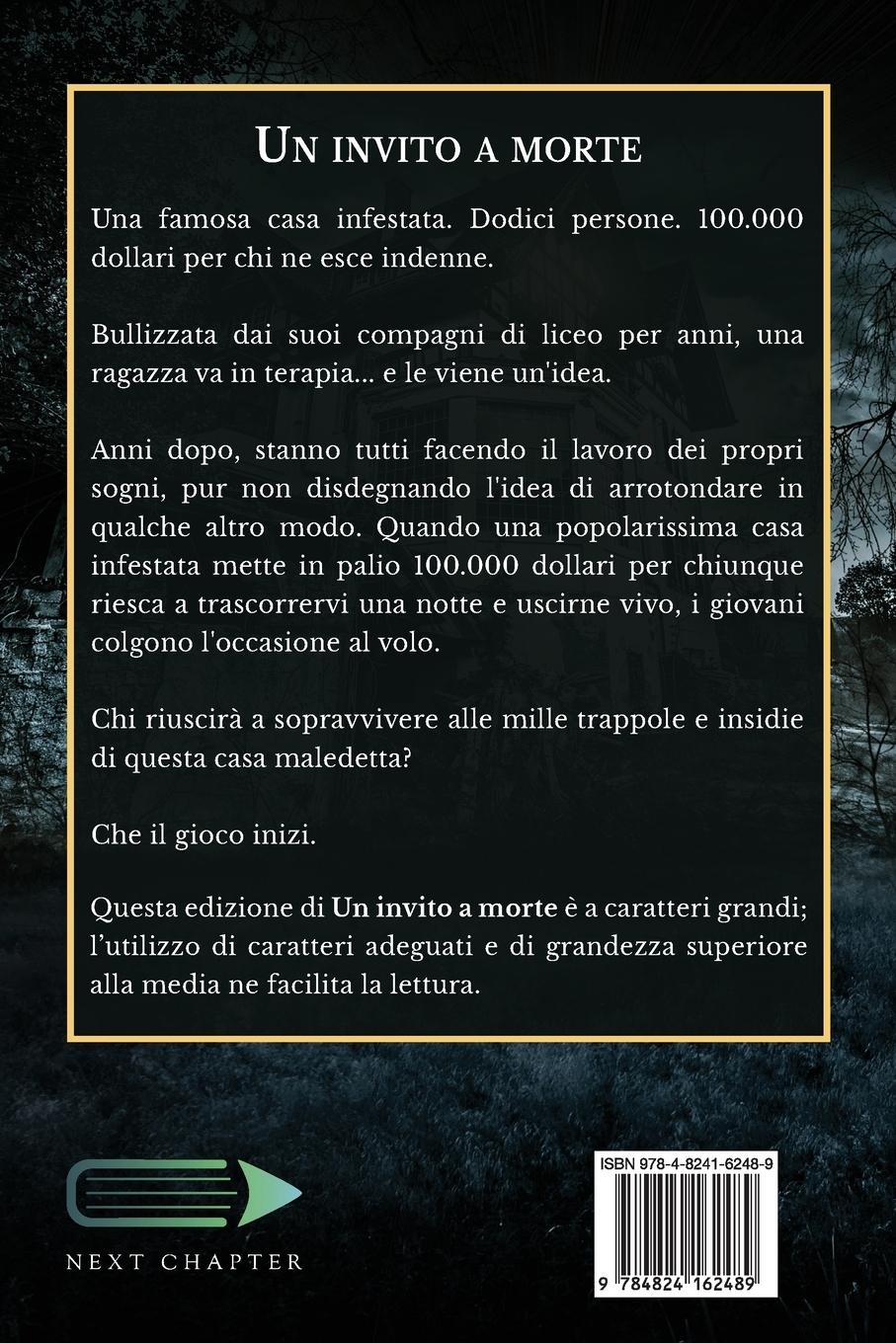 Rückseitencover Un invito a morte