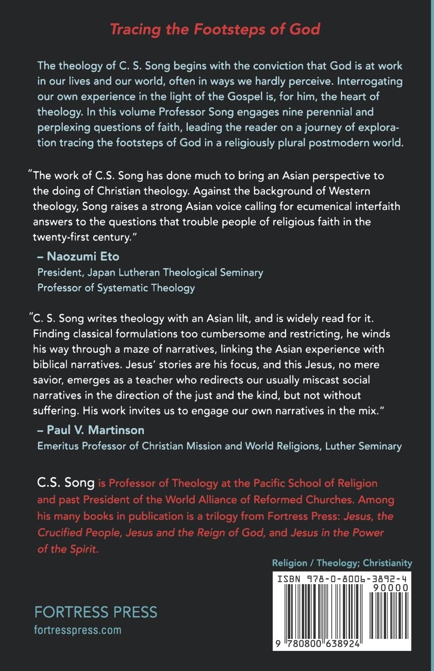 Rückseitencover Tracing the Footsteps of God