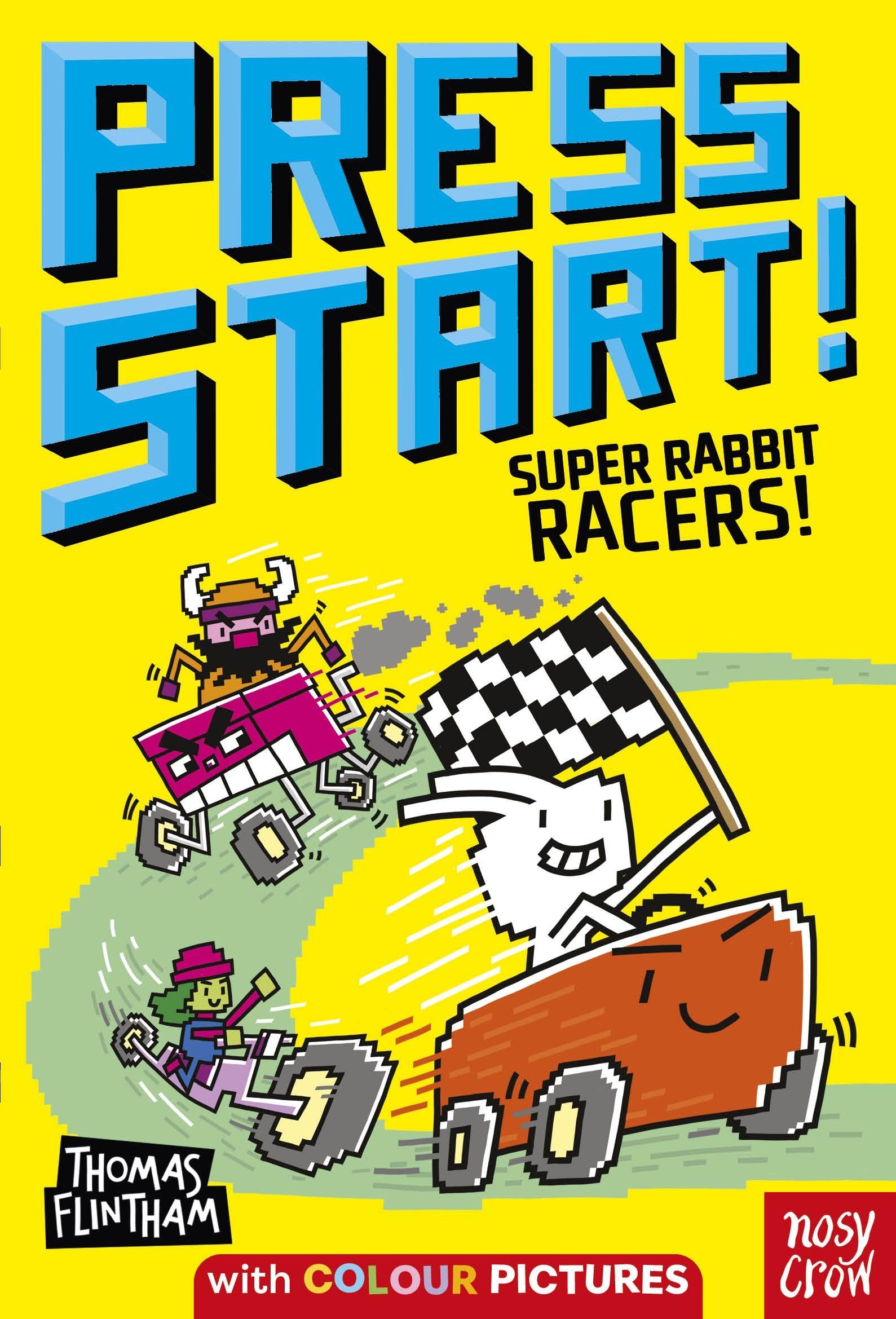 Vorderes Coverbild Press Start! Super Rabbit Racers!