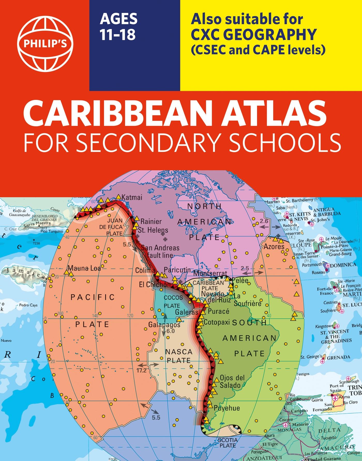 Vorderes Coverbild Philip's Caribbean Atlas for Secondary Schools