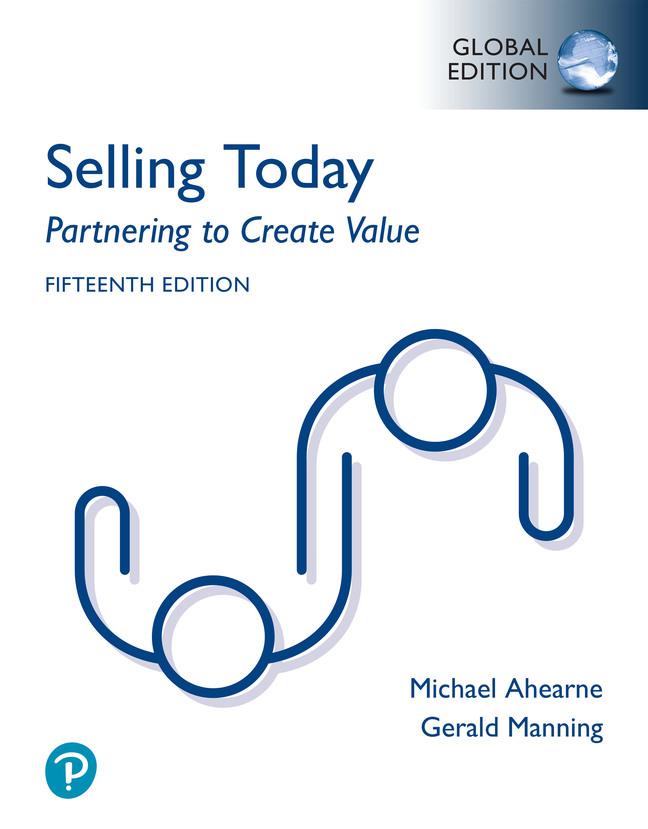 Vorderes Coverbild Selling Today: Partnering to Create Value, Global Edition