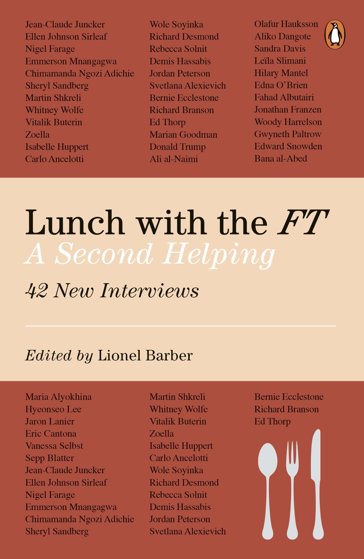 Vorderes Coverbild Lunch with the FT