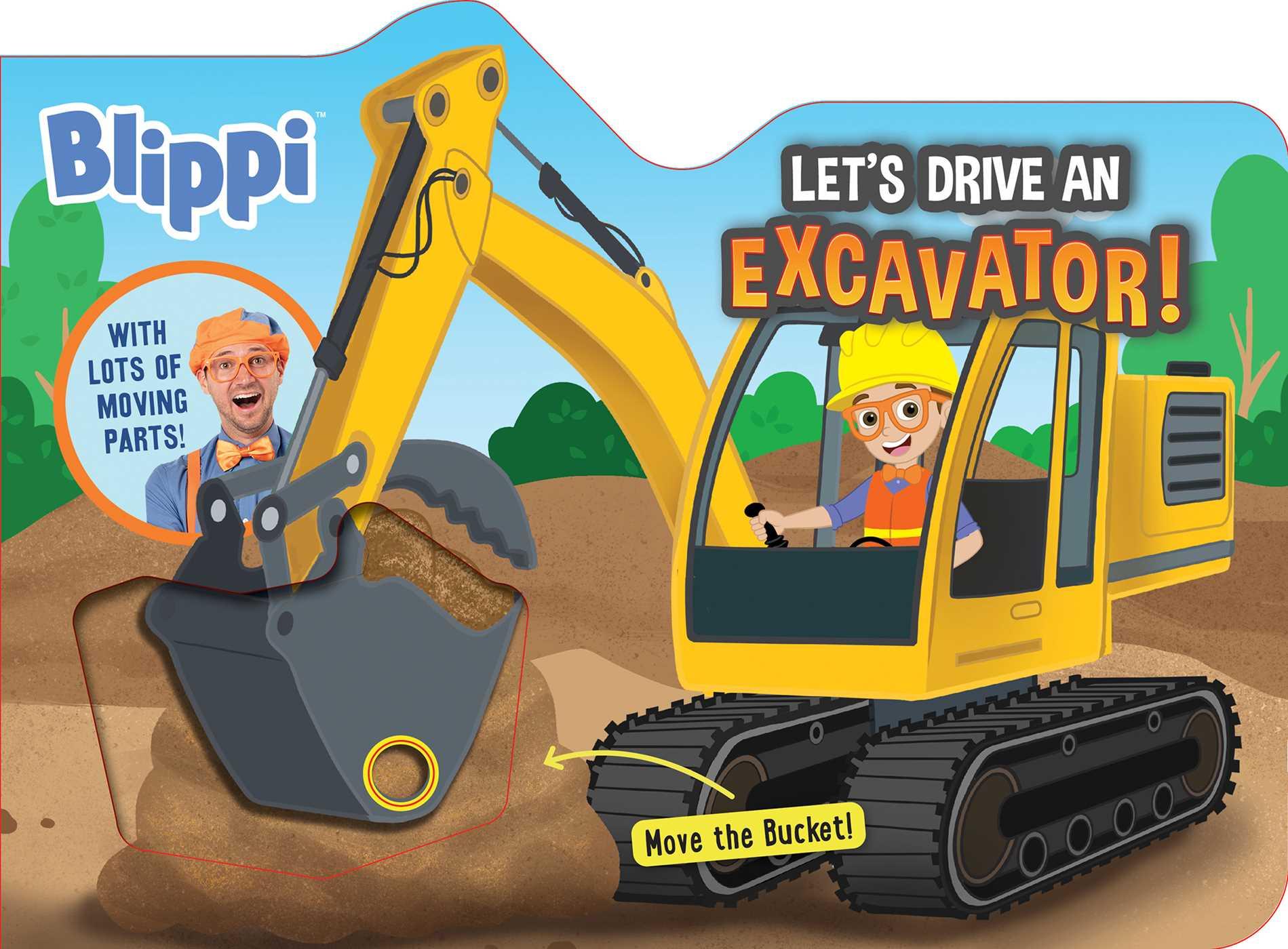 Vorderes Coverbild Blippi: Let's Drive an Excavator!