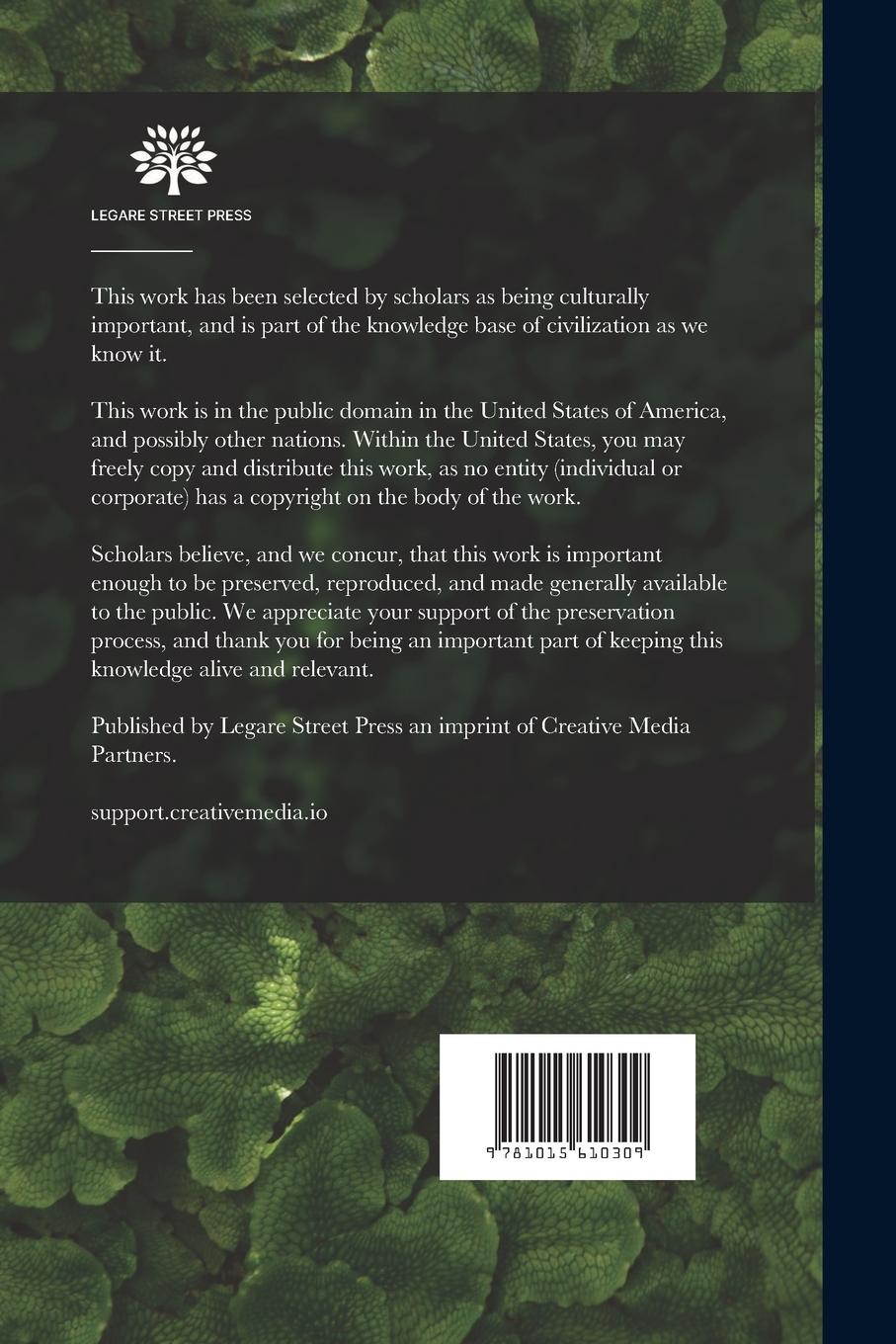 Rückseitencover Beasts And Men: Being Carl Hagenbeck's Experiences For Half A Century Among Wild Animals