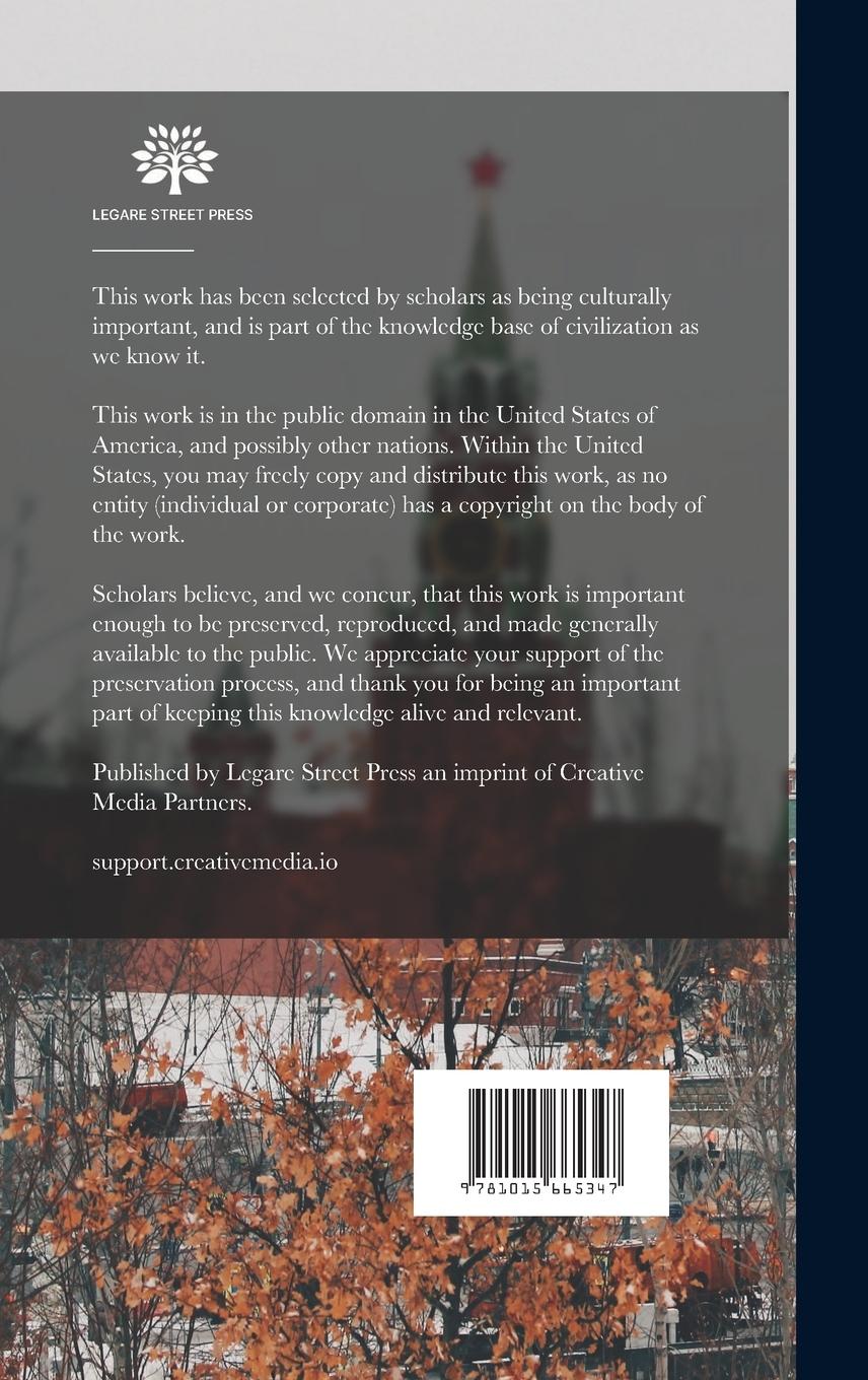 Rückseitencover Red Dusk and the Morrow; Adventures and Investigations in Red Russia.