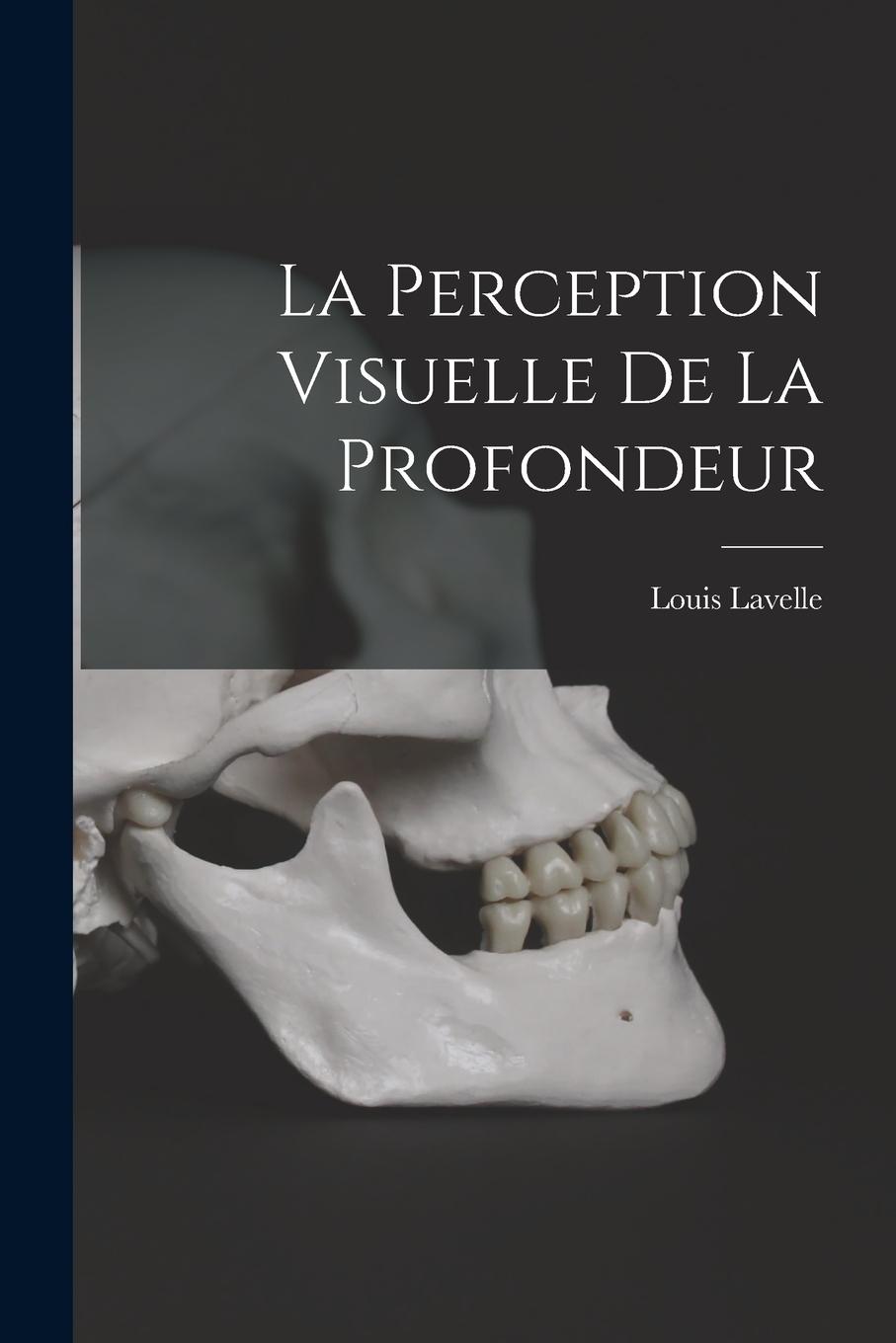 Vorderes Coverbild La Perception Visuelle De La Profondeur