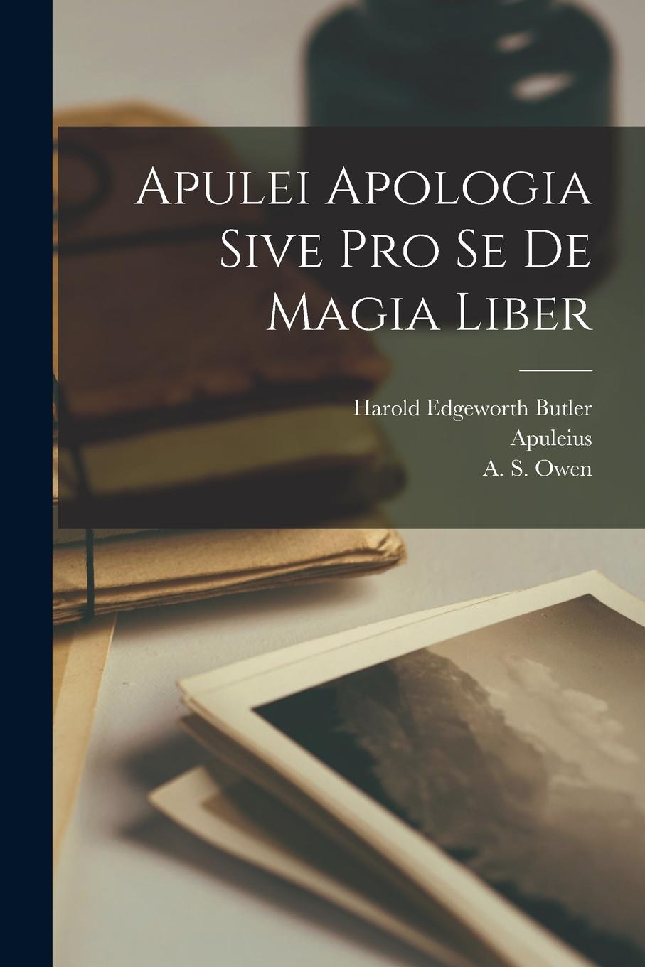Vorderes Coverbild Apulei Apologia Sive Pro Se De Magia Liber