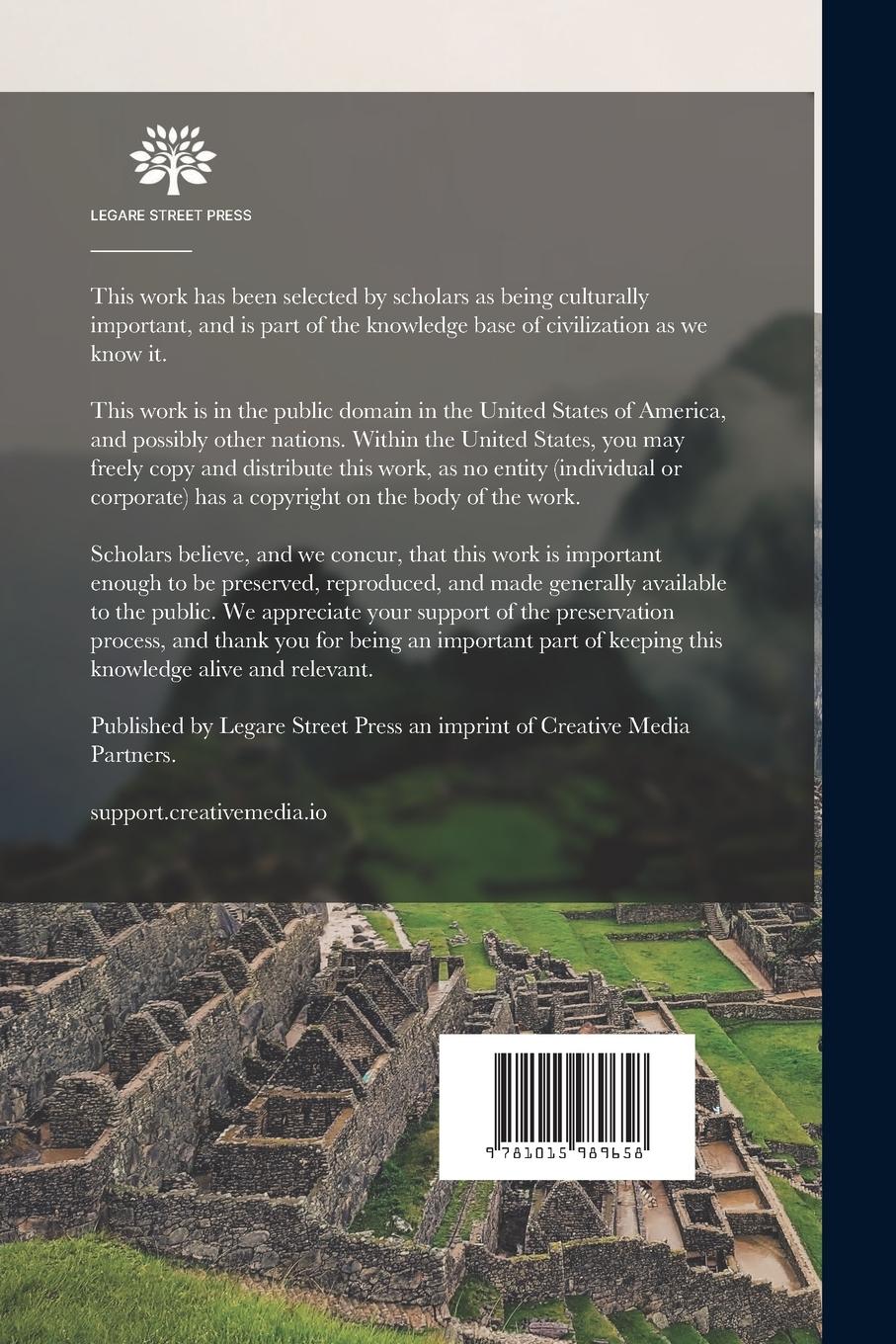 Rückseitencover The Panama Canal: Pictorial View of the World's Greatest Engineering Feat