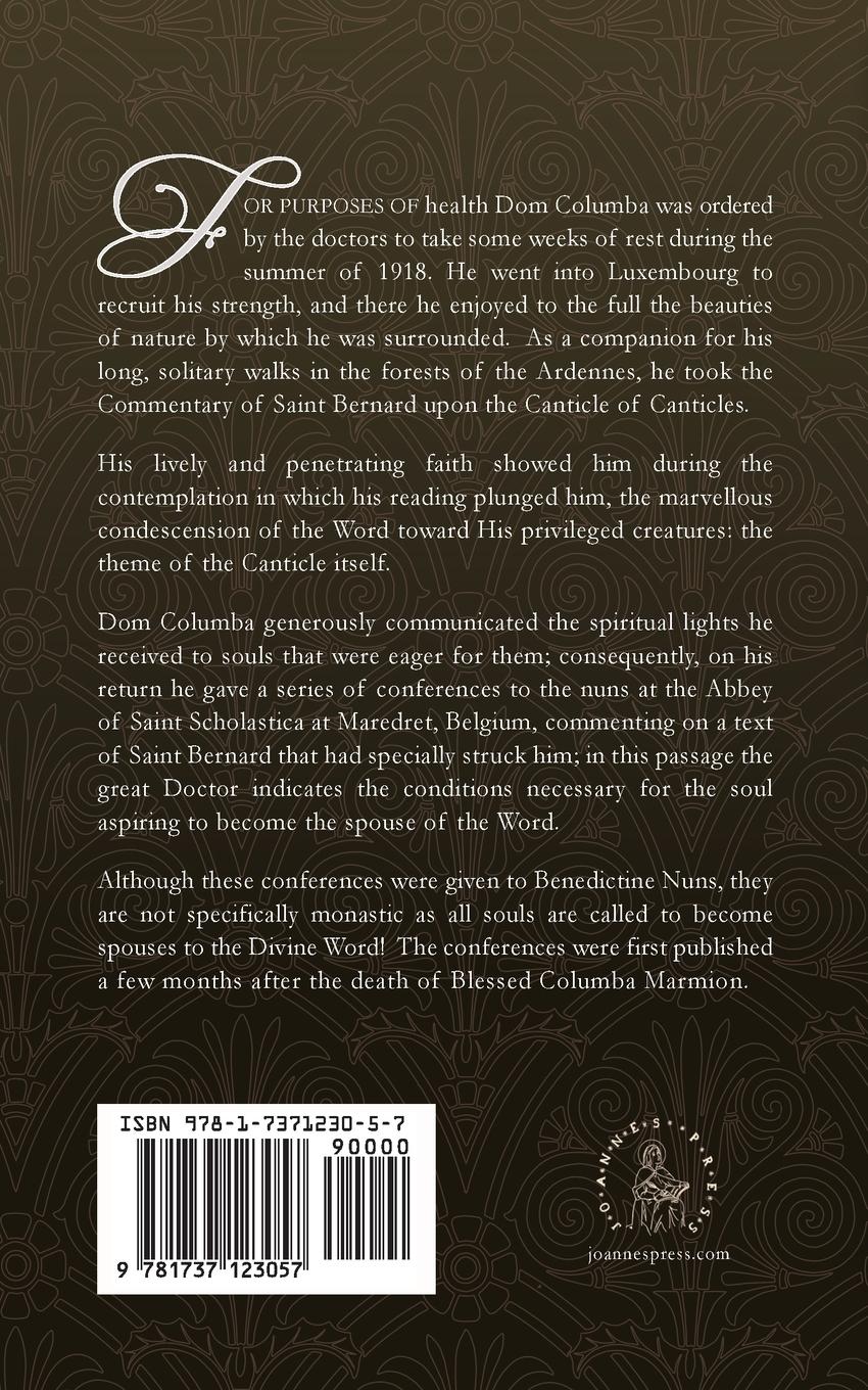 Rückseitencover Sponsa Verbi