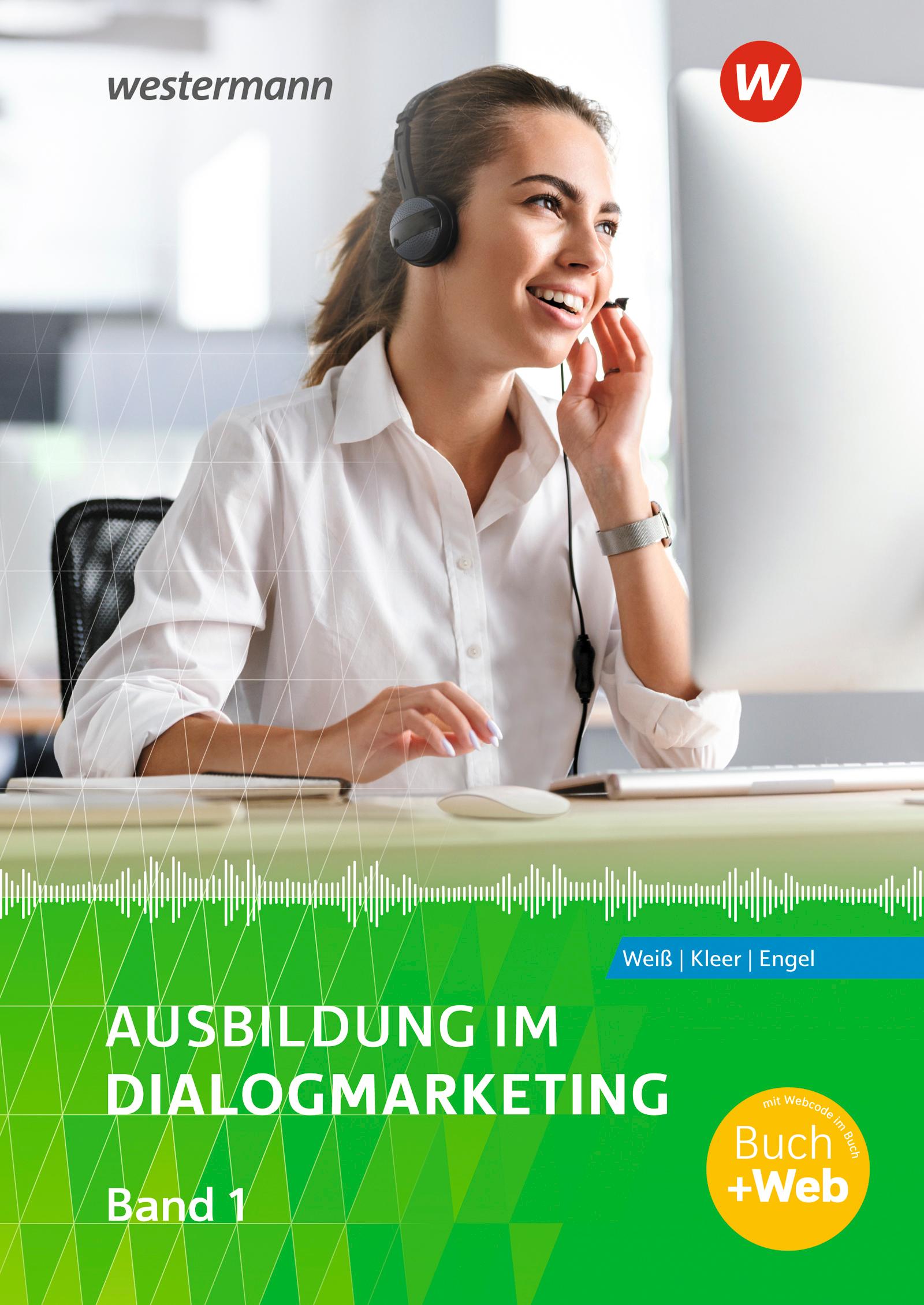 Vorderes Coverbild Ausbildung im Dialogmarketing 1. Schulbuch