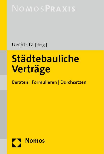 Vorderes Coverbild Städtebauliche Verträge