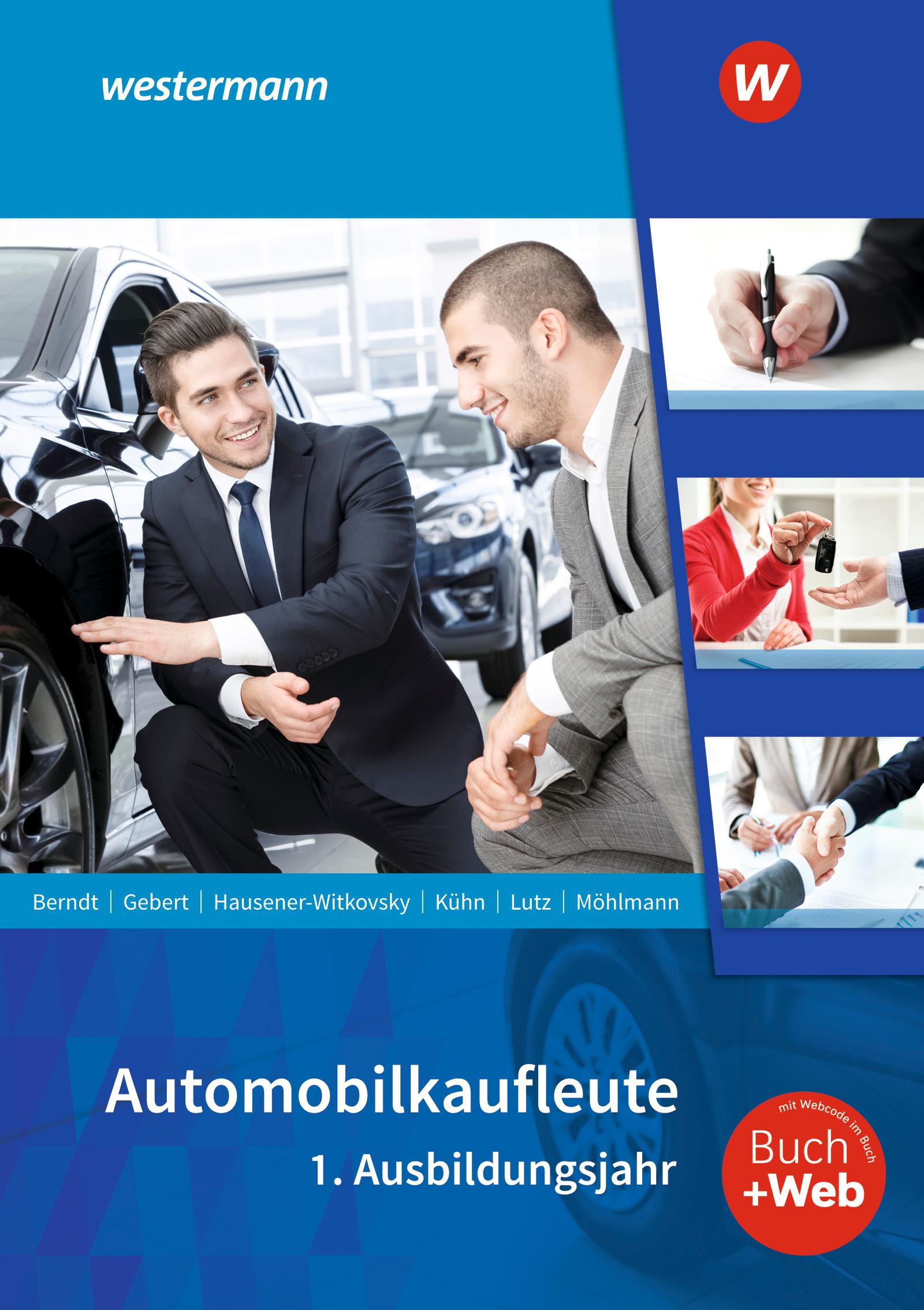 Vorderes Coverbild Automobilkaufleute. 1. Ausbildungsjahr: Schulbuch