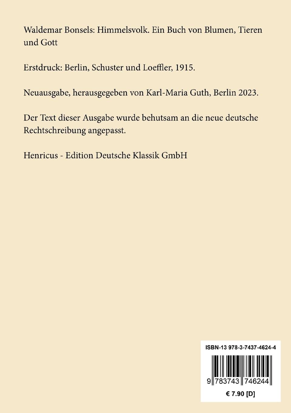 Rückseitencover Himmelsvolk