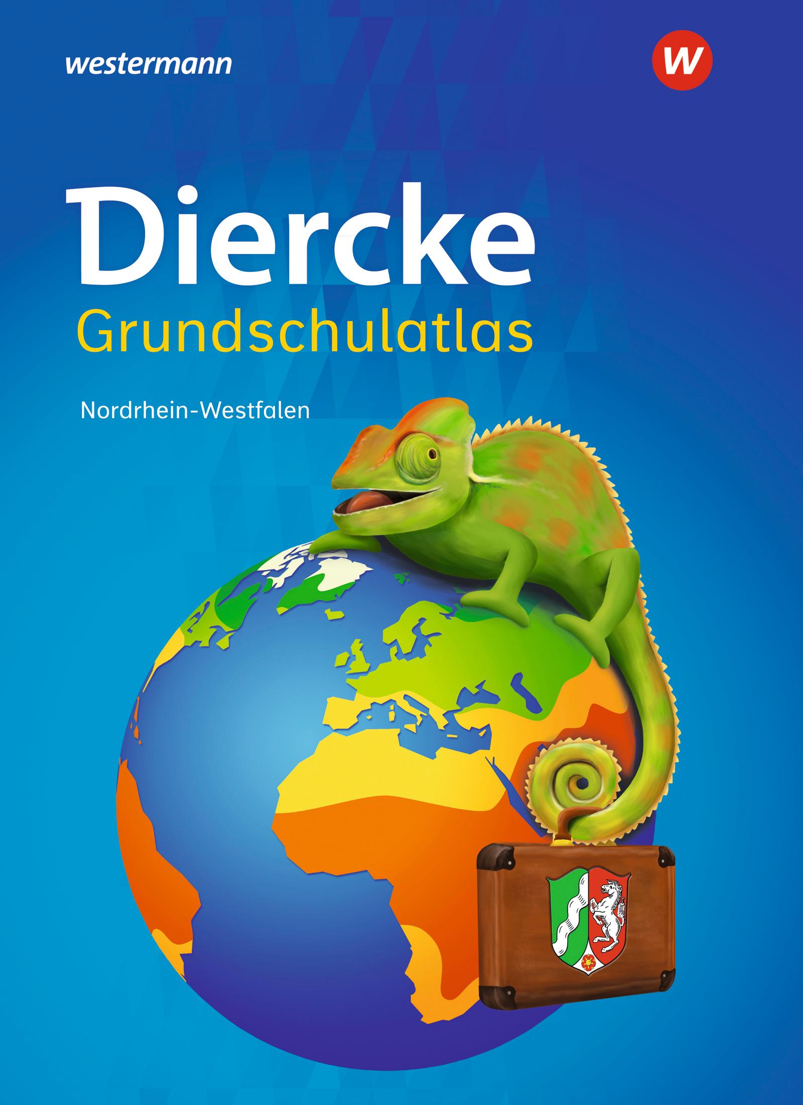 Vorderes Coverbild Diercke Grundschulatlas. Für Nordrhein-Westfalen. Ausgabe 2023