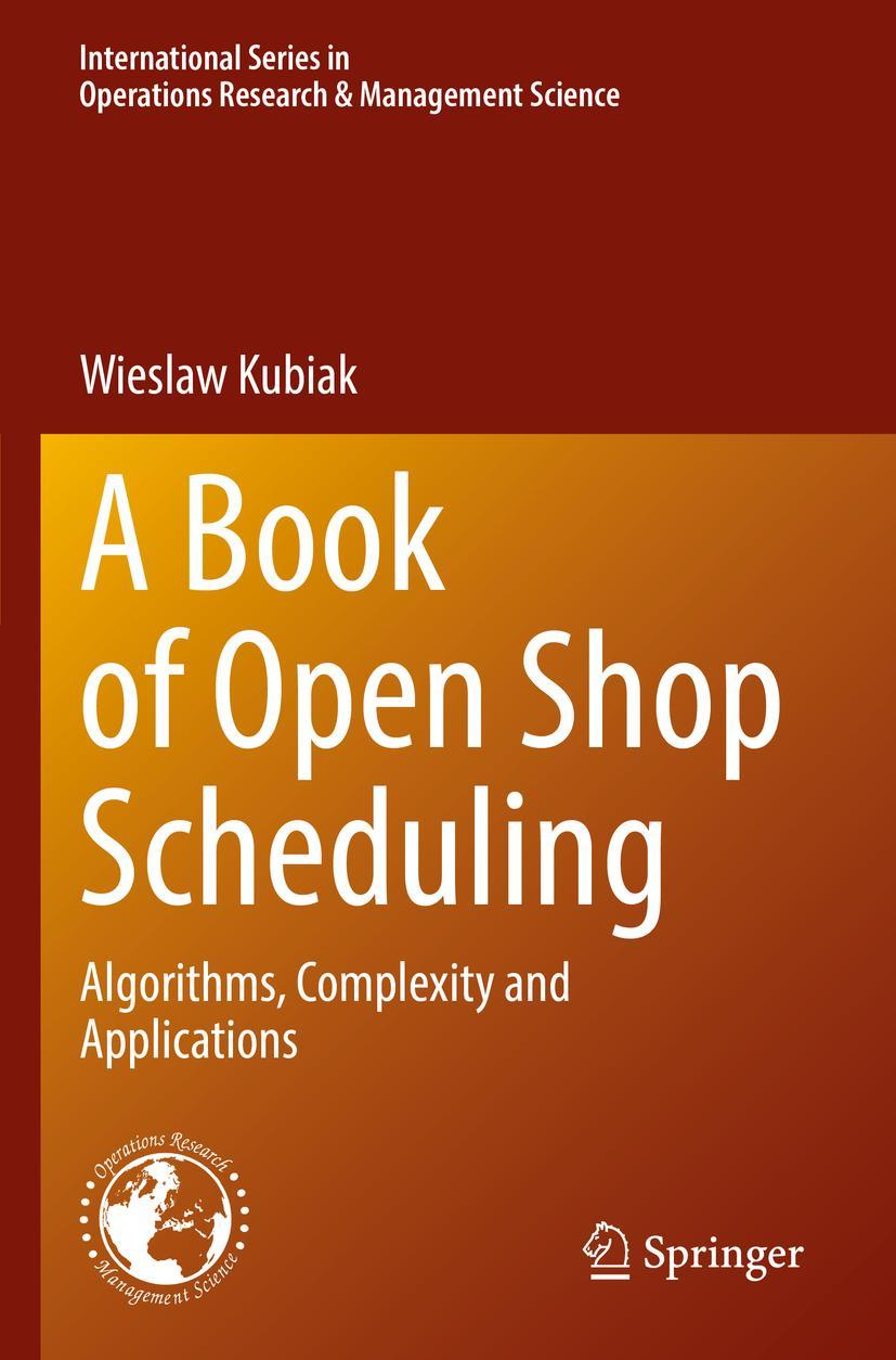 Vorderes Coverbild A Book of Open Shop Scheduling
