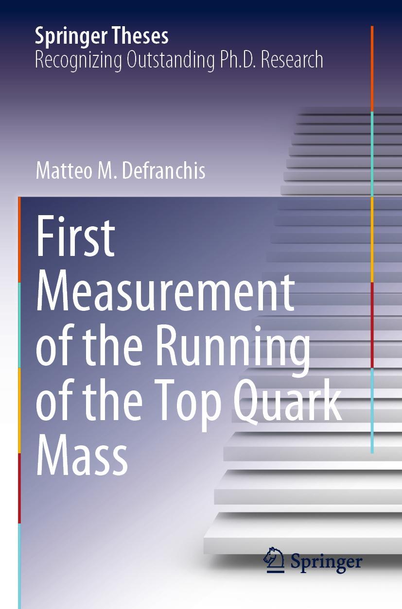 Vorderes Coverbild First Measurement of the Running of the Top Quark Mass