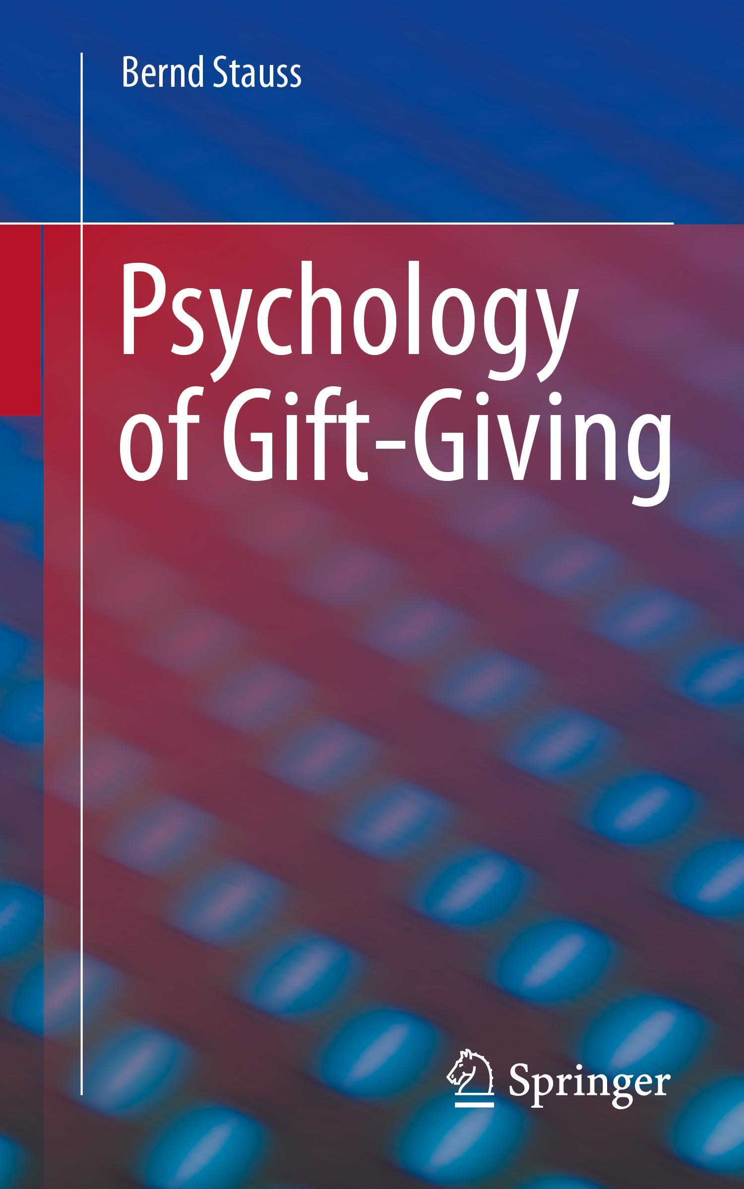 Vorderes Coverbild Psychology of Gift-Giving