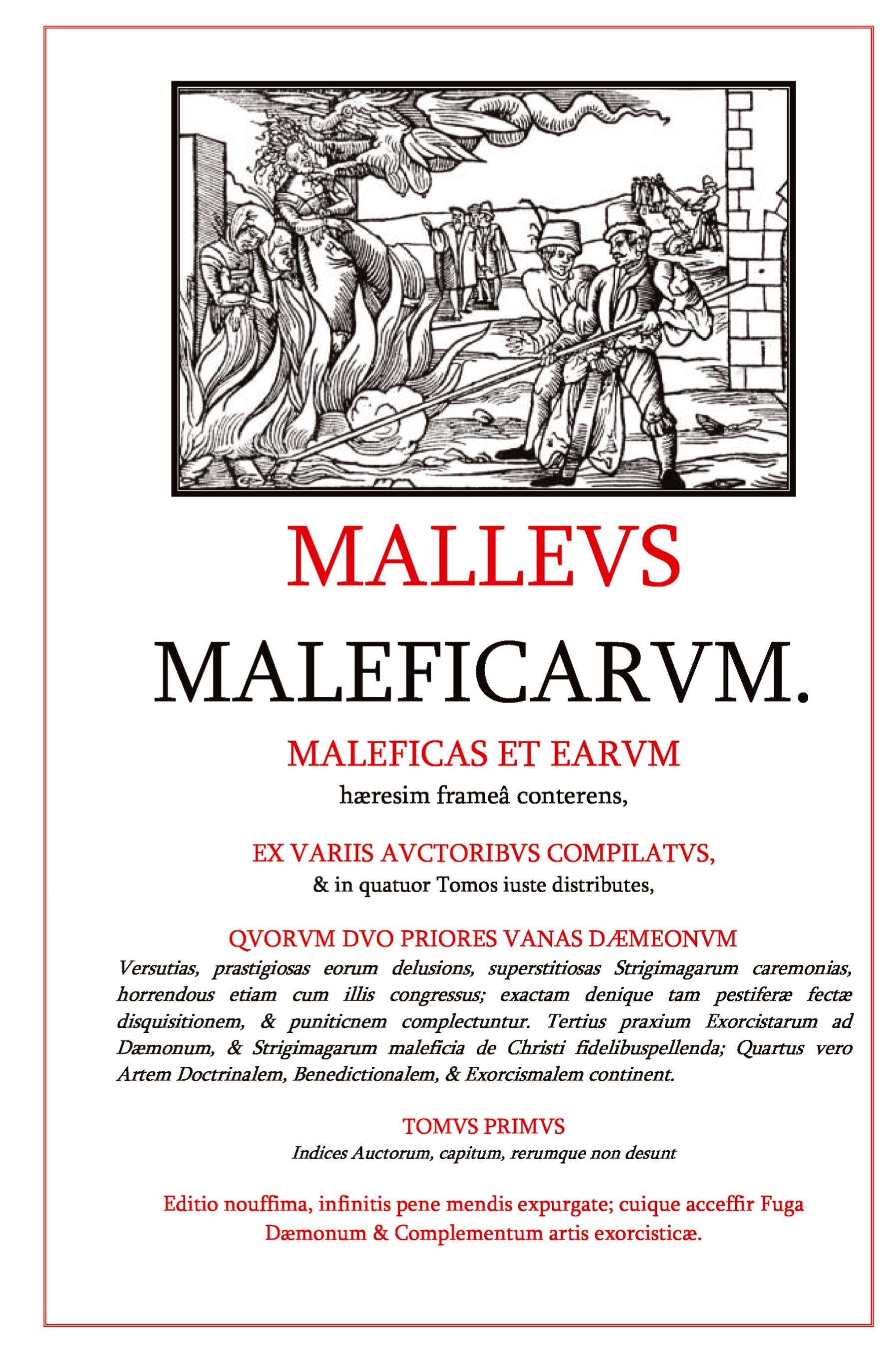 Vorderes Coverbild Malleus Maleficarum