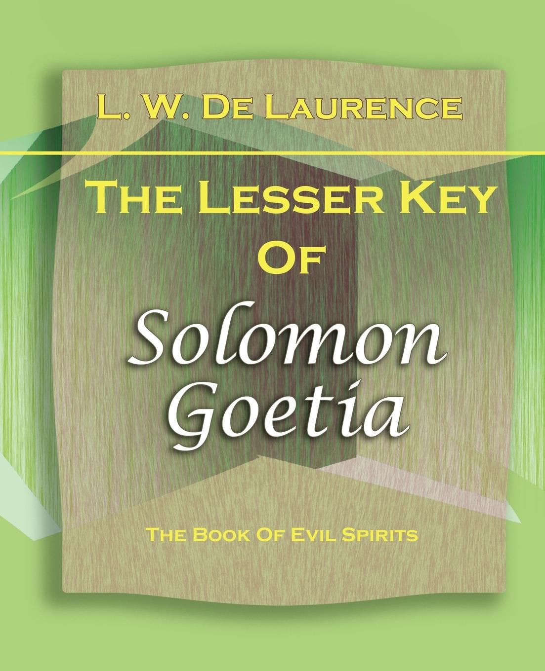 Vorderes Coverbild The Lesser Key Of Solomon Goetia (1916)
