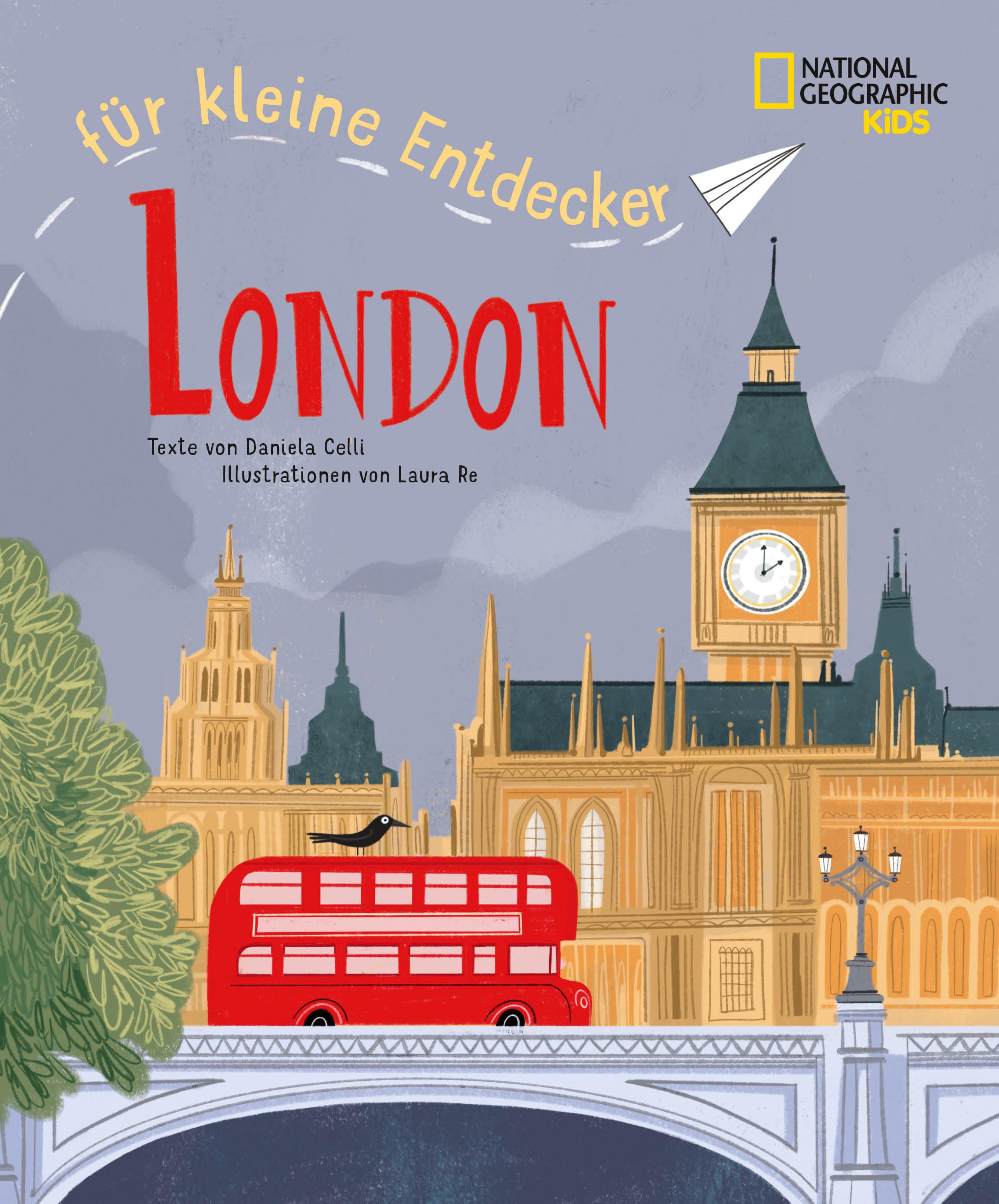 Vorderes Coverbild London für kleine Entdecker. Reiseführer für Kinder