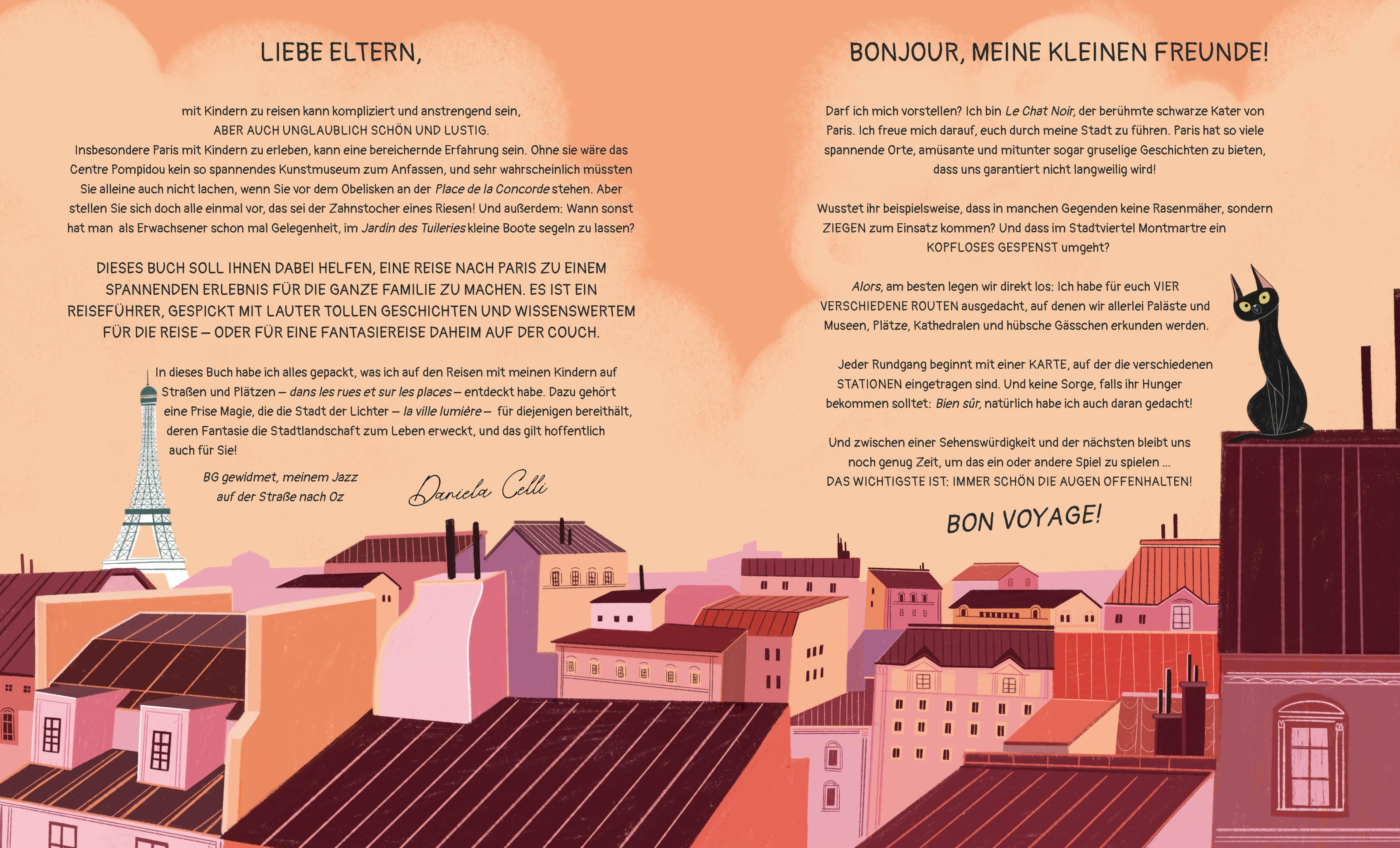 Beispielinhalt (Bild) Paris für kleine Entdecker. Reiseführer für Kinder