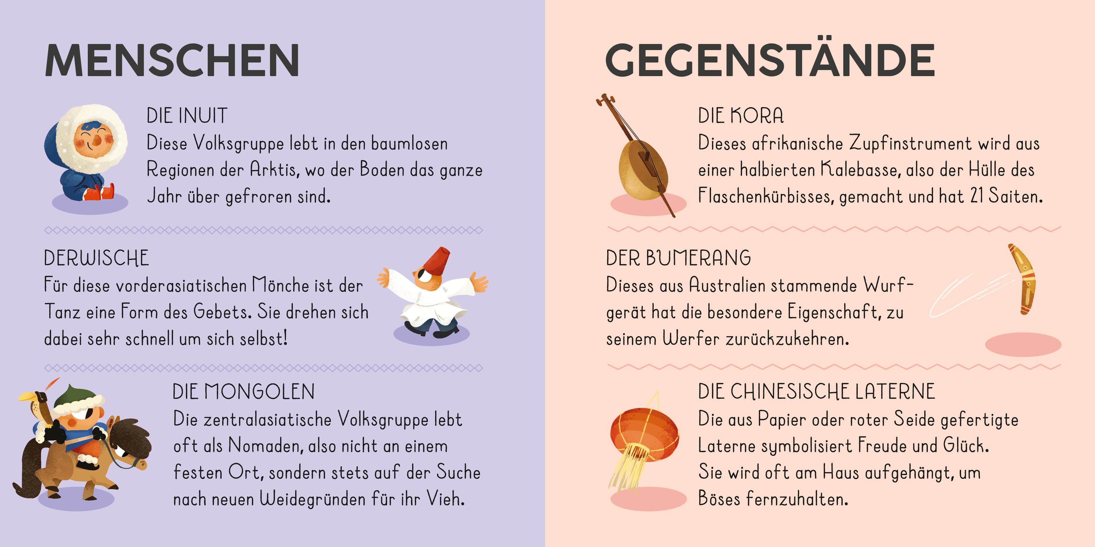 Beispielinhalt (Bild) Die Welt. Meine Erste Puzzle Box