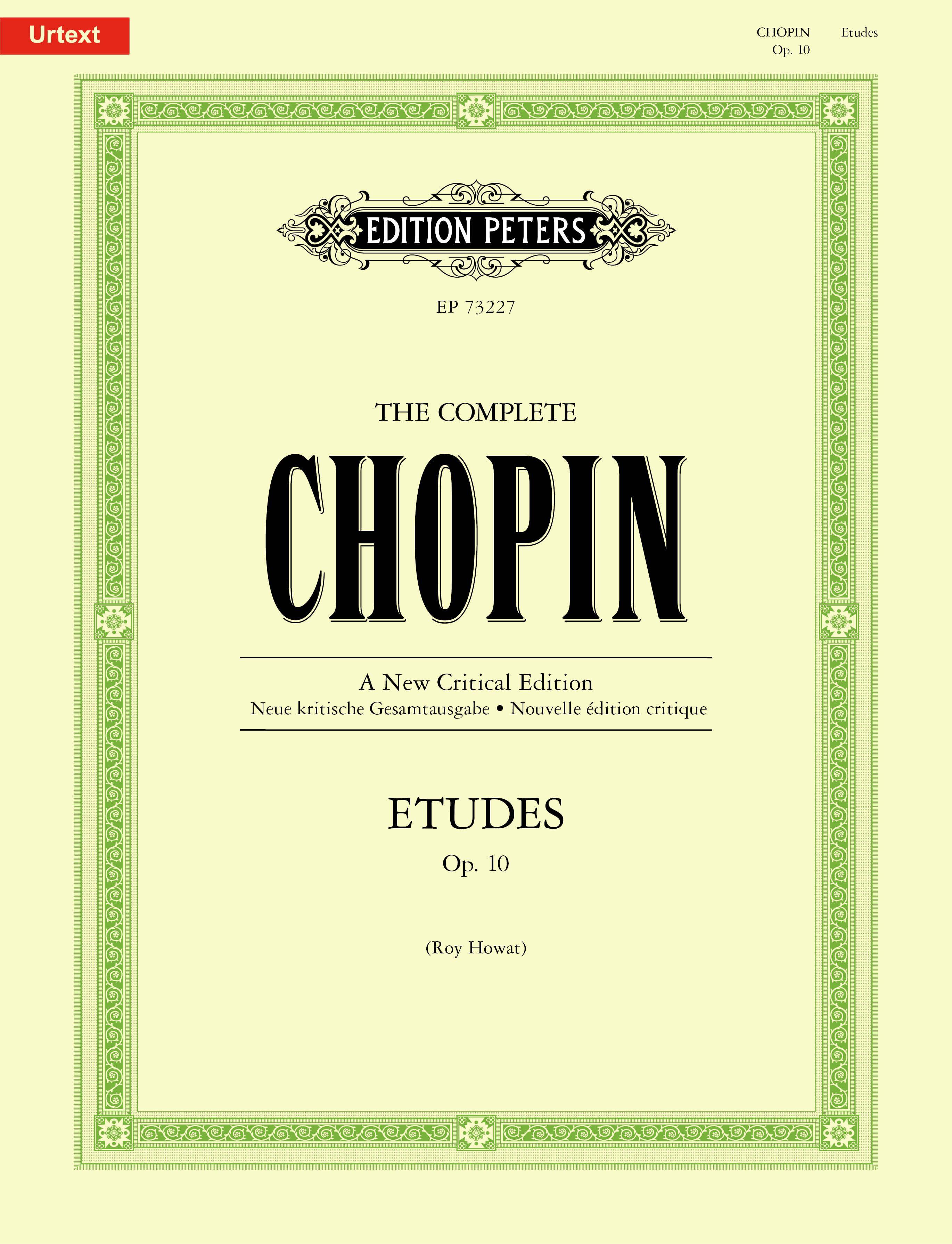 Vorderes Coverbild Etüden op. 10