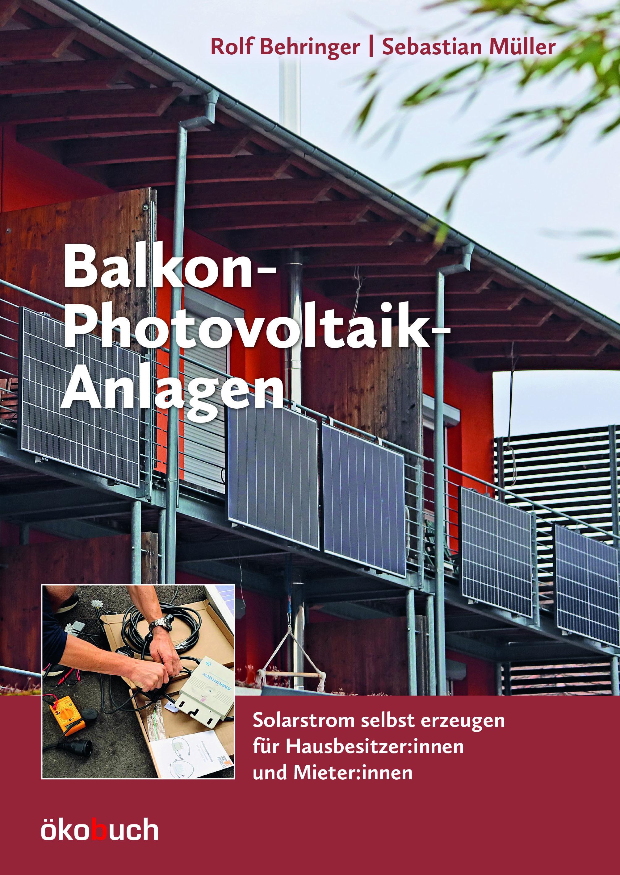 Vorderes Coverbild Balkon-Photovoltaik-Anlagen, jetzt mit allen Updates gratis zum Download