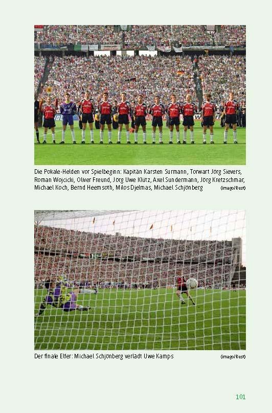 Beispielinhalt (Bild) Hannover 96 - die 100 wichtigsten Spiele