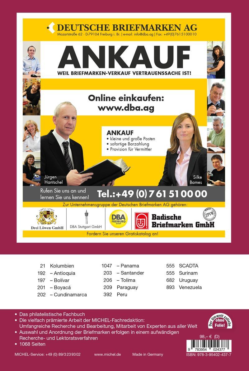Rückseitencover MICHEL Südamerika K-Z 2023