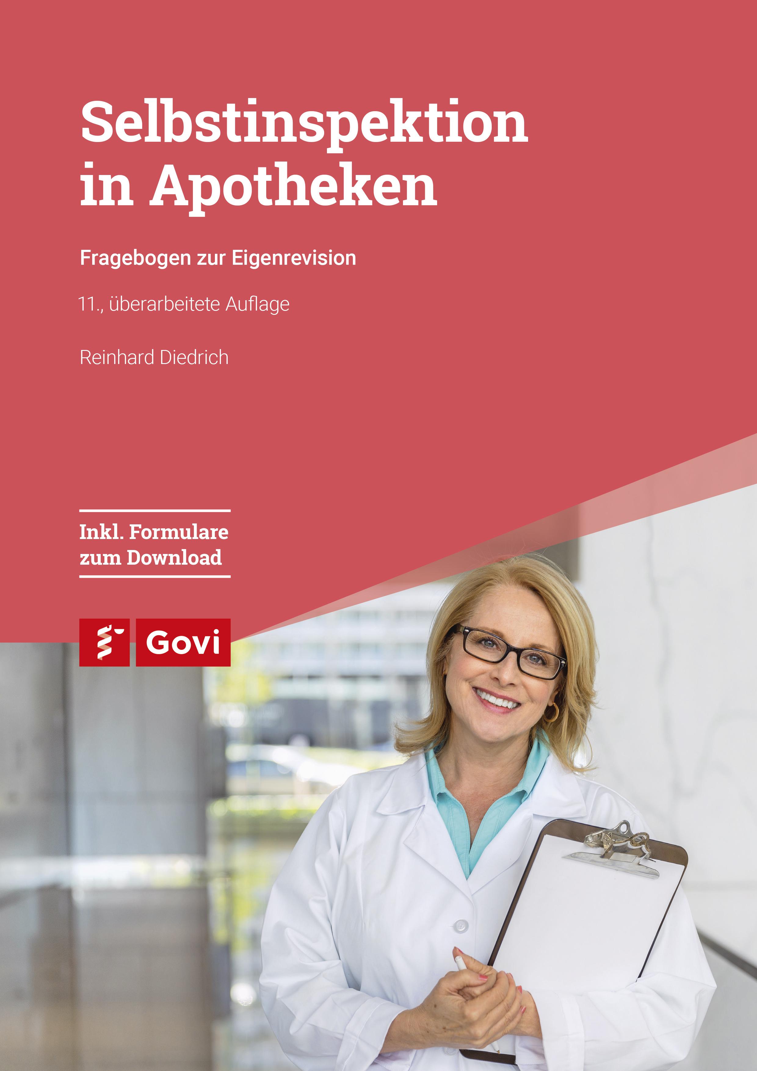 Vorderes Coverbild Selbstinspektion in Apotheken