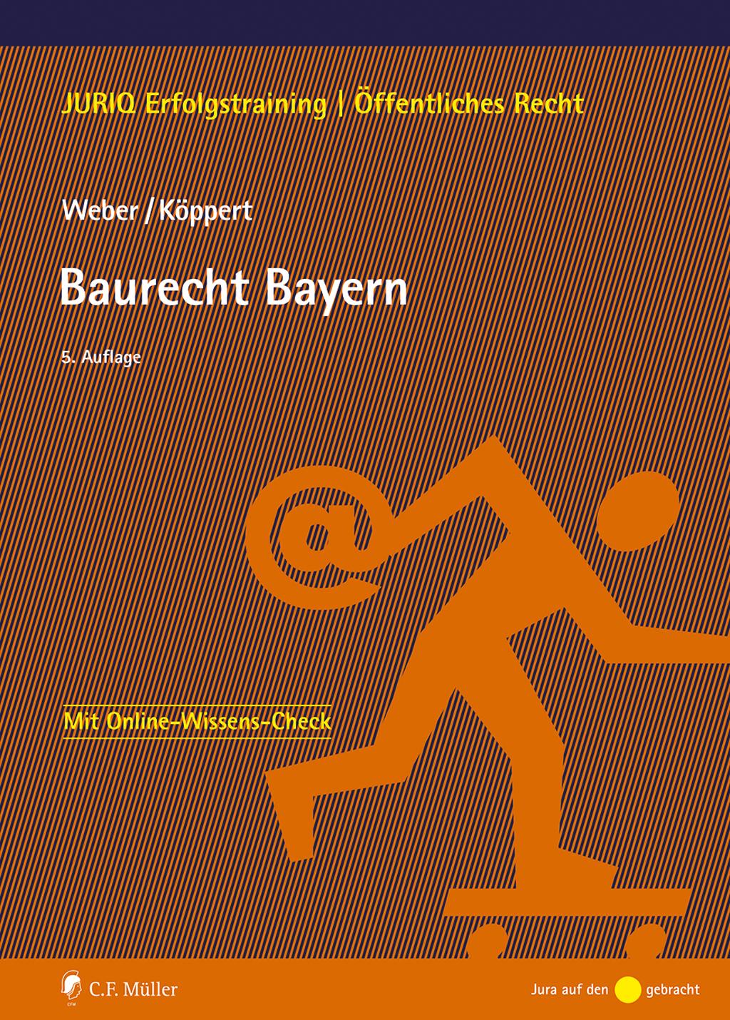 Vorderes Coverbild Baurecht Bayern