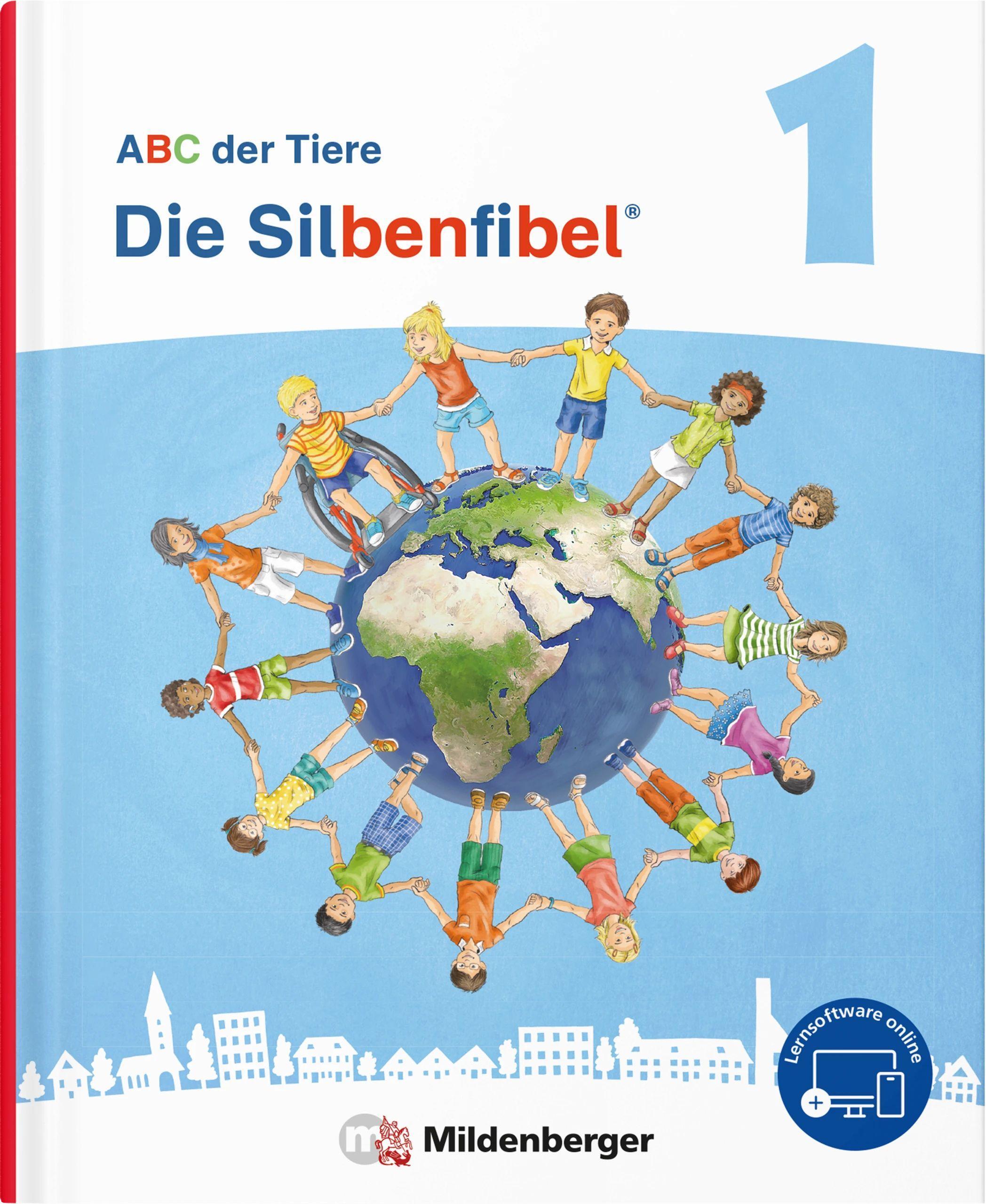 Vorderes Coverbild ABC der Tiere 1 Neubearbeitung - Die Silbenfibel®