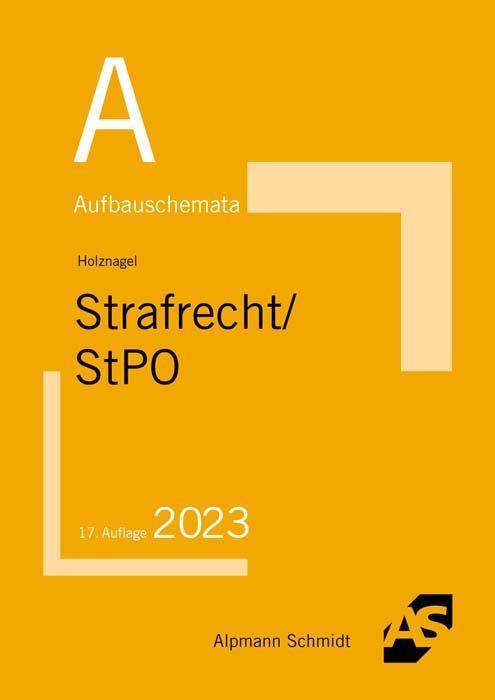 Vorderes Coverbild Aufbauschemata Strafrecht / StPO