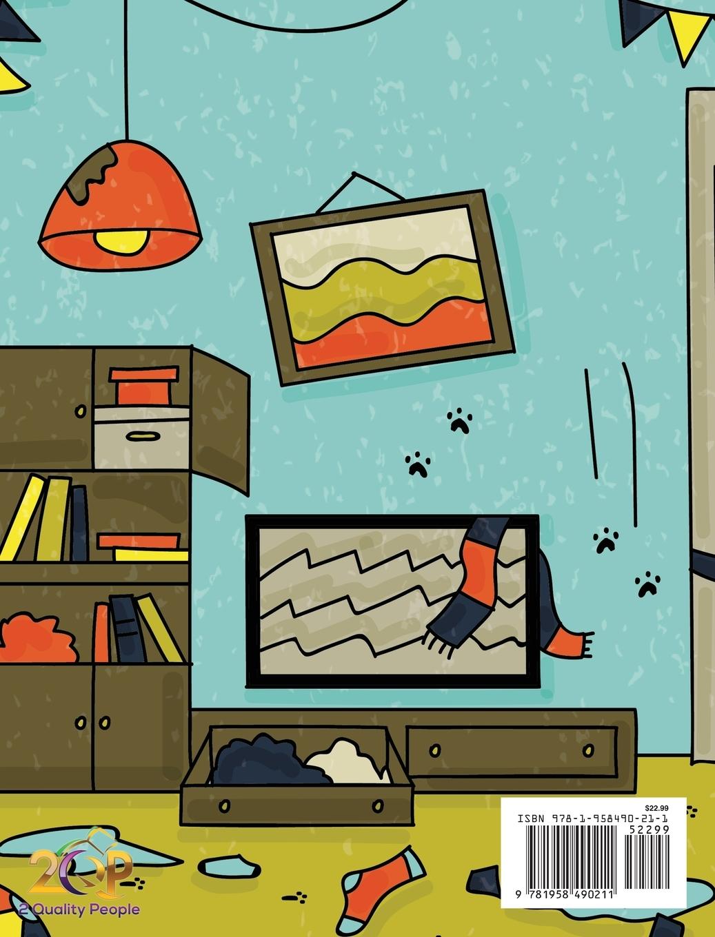 Rückseitencover ¡No, Fluffy! ¡No! (Spanish Edition)