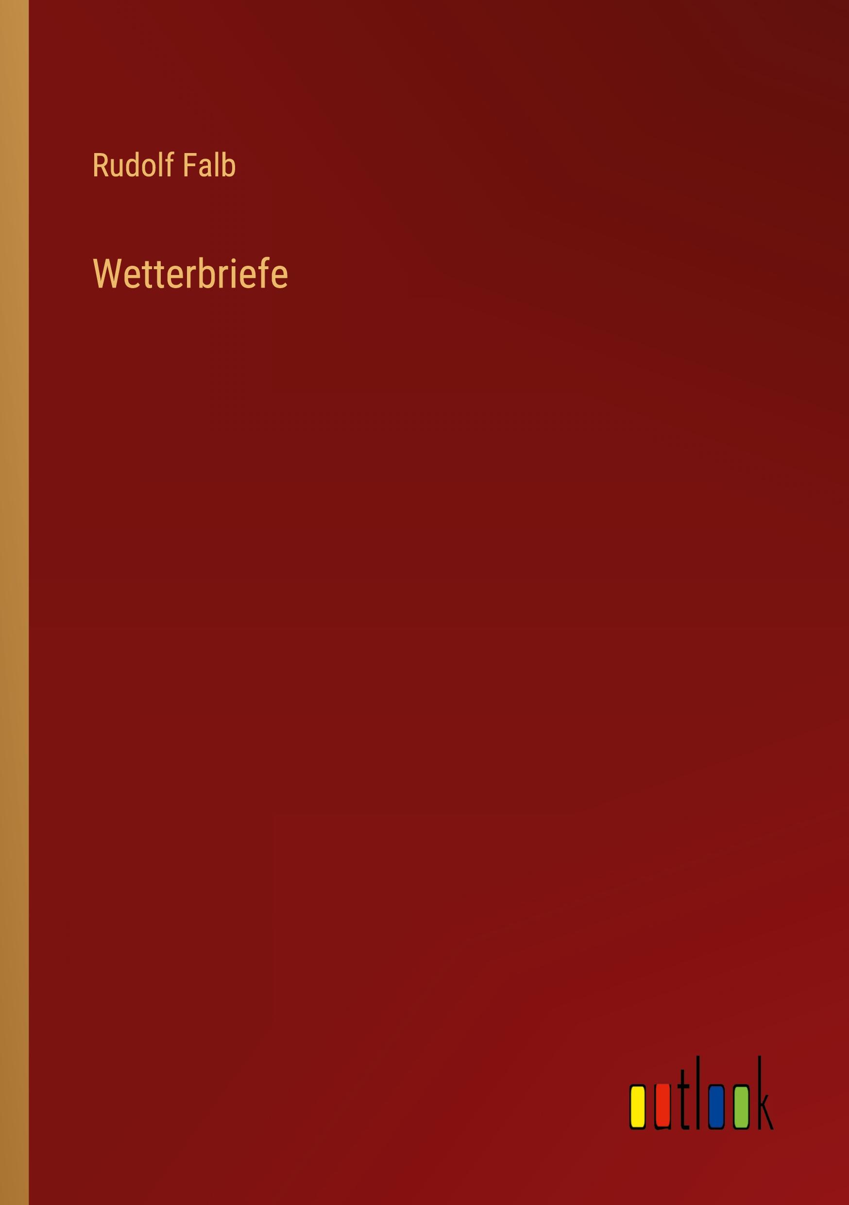 Vorderes Coverbild Wetterbriefe