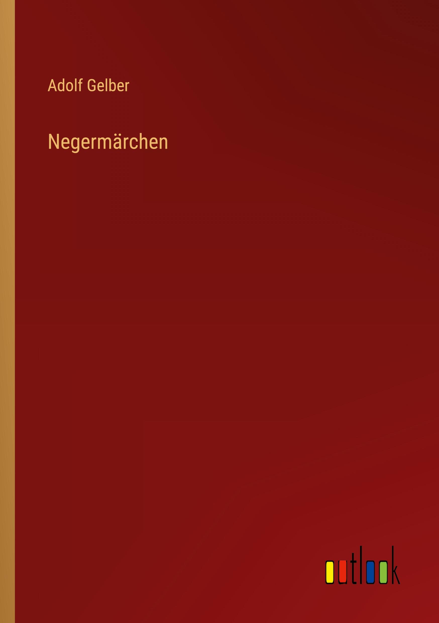 Vorderes Coverbild Negermärchen