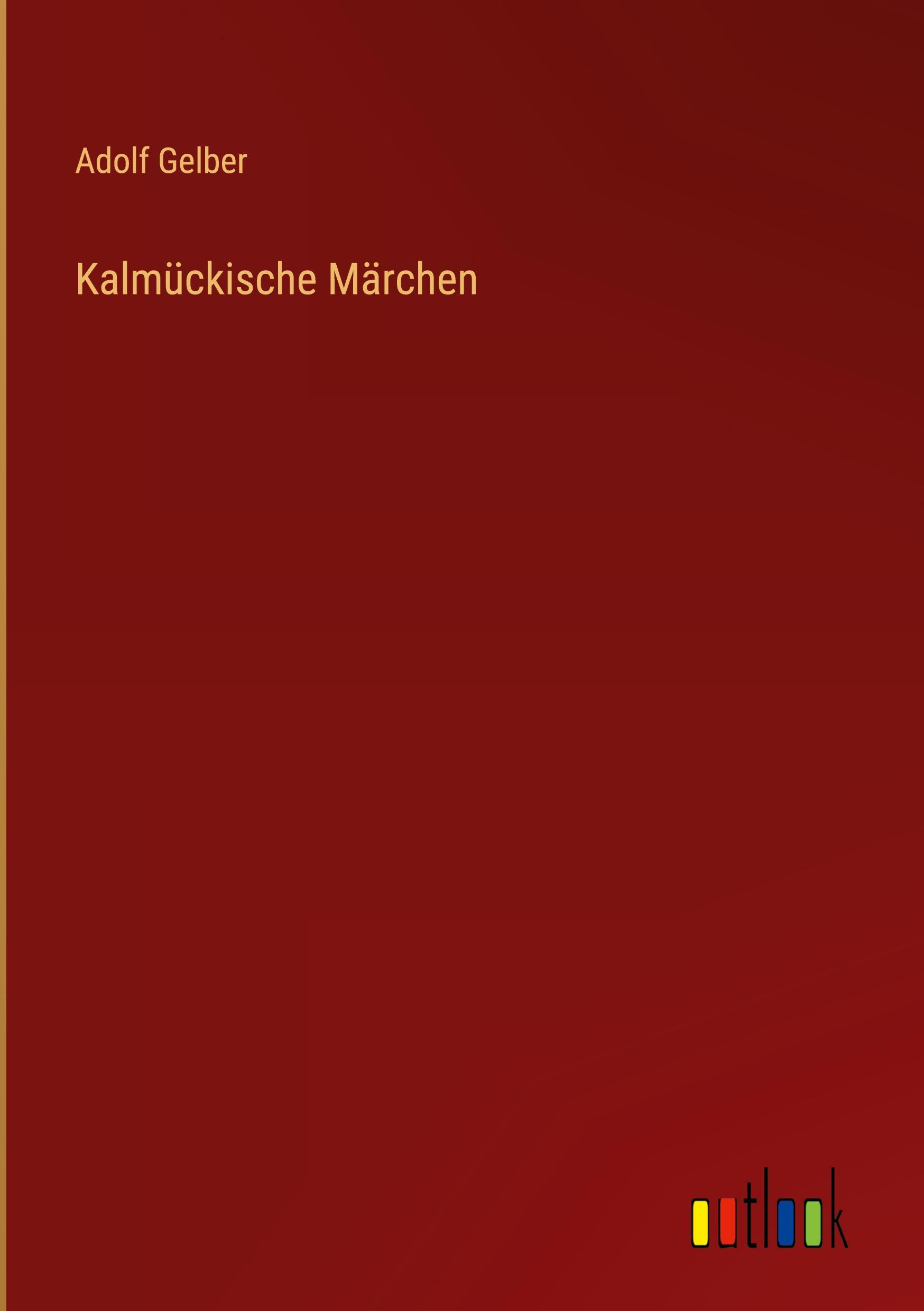 Vorderes Coverbild Kalmückische Märchen