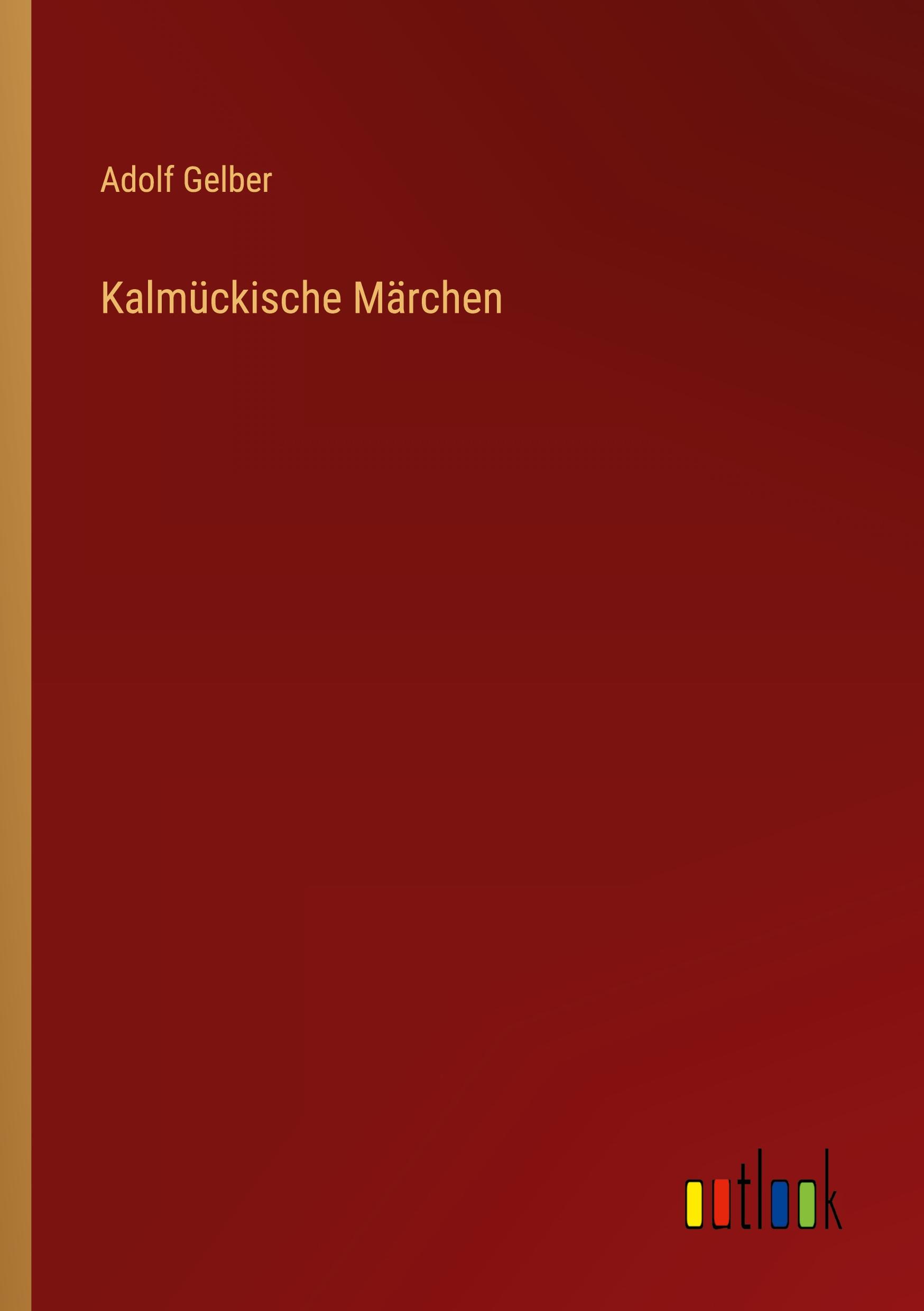 Vorderes Coverbild Kalmückische Märchen