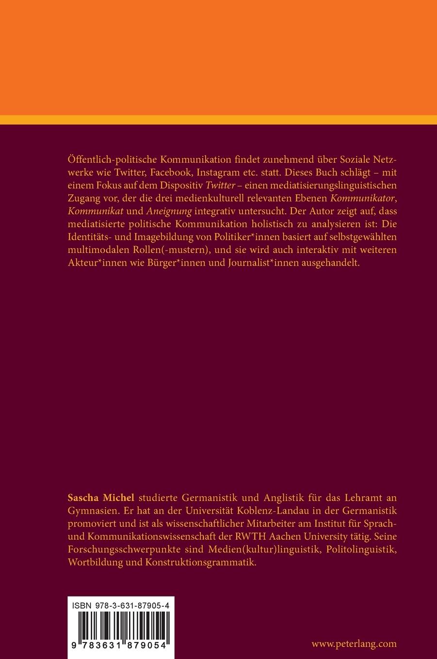 Rückseitencover Mediatisierungslinguistik