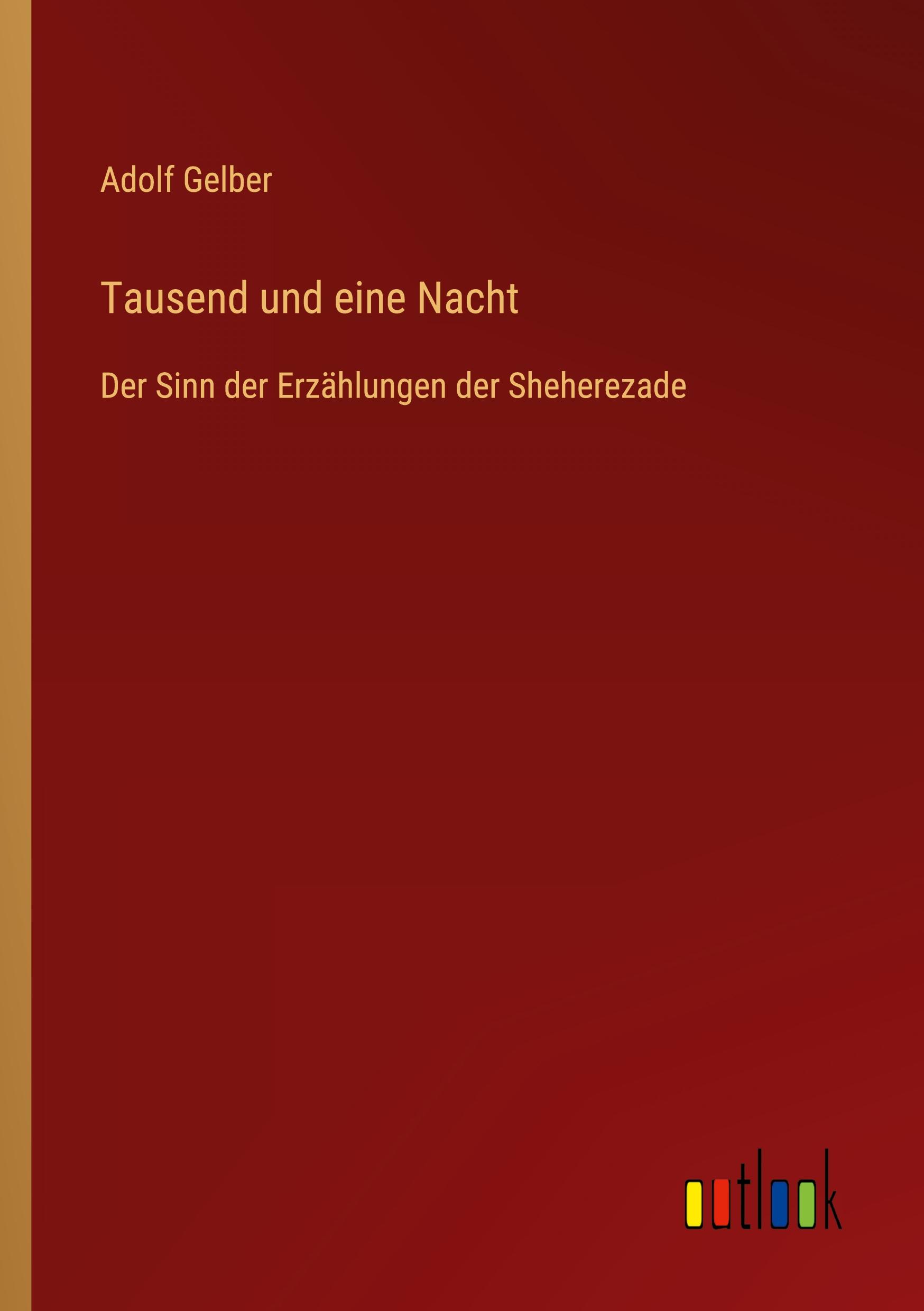 Vorderes Coverbild Tausend und eine Nacht