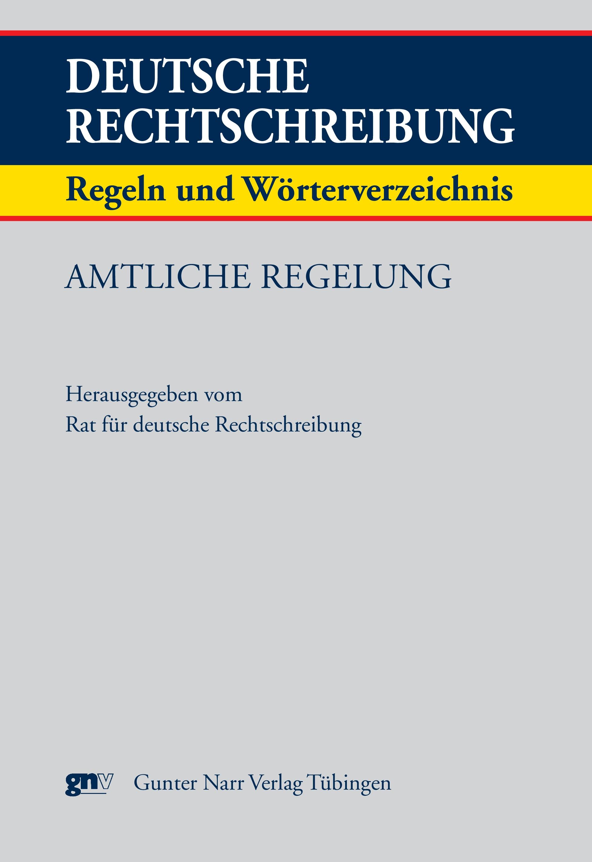 Vorderes Coverbild Deutsche Rechtschreibung